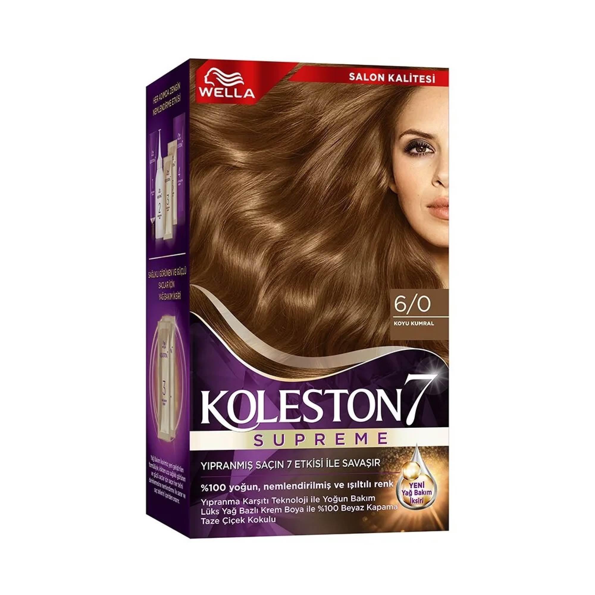 Koleston Set Boya Koyu Kumral 6/0