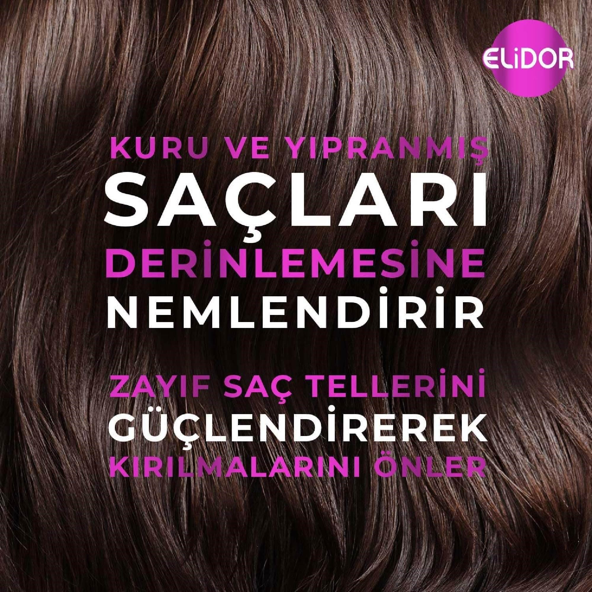  Elidor Şampuan Avokado ve Castor Oil Nemlendirici Etki 350 ml 