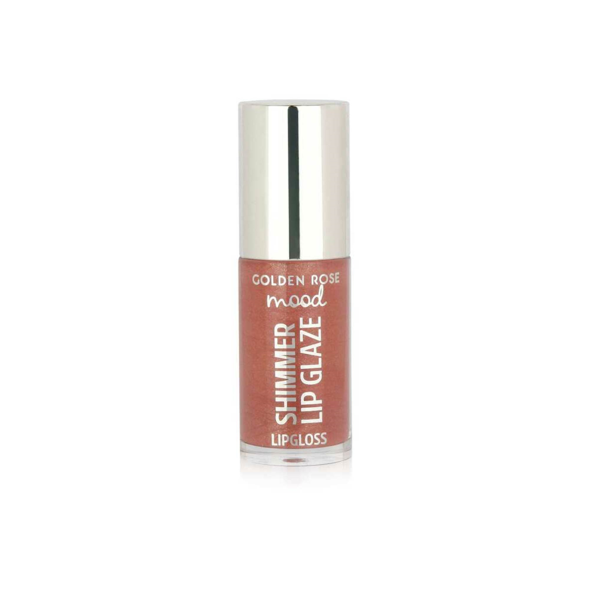 Golden Rose Mood Shimmer Lip Glaze Lipgloss 253 Sunset Glaze