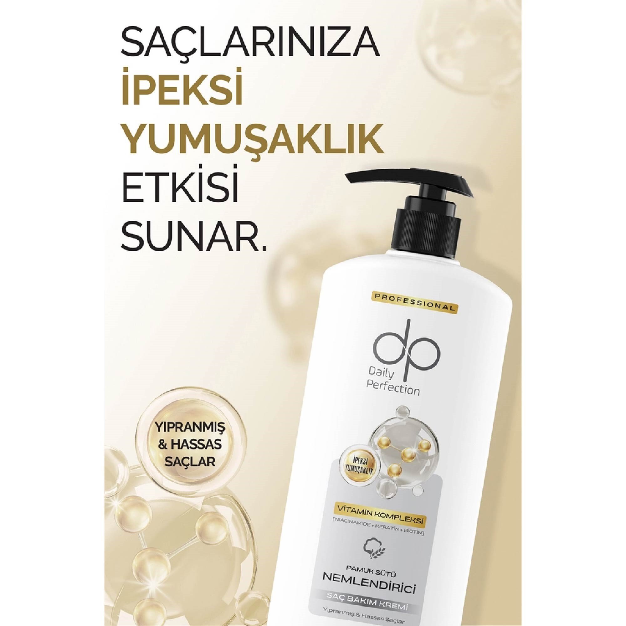 Dp Saç Kremi Pamuk Sütü & Hindistan Cevizi 400 ml