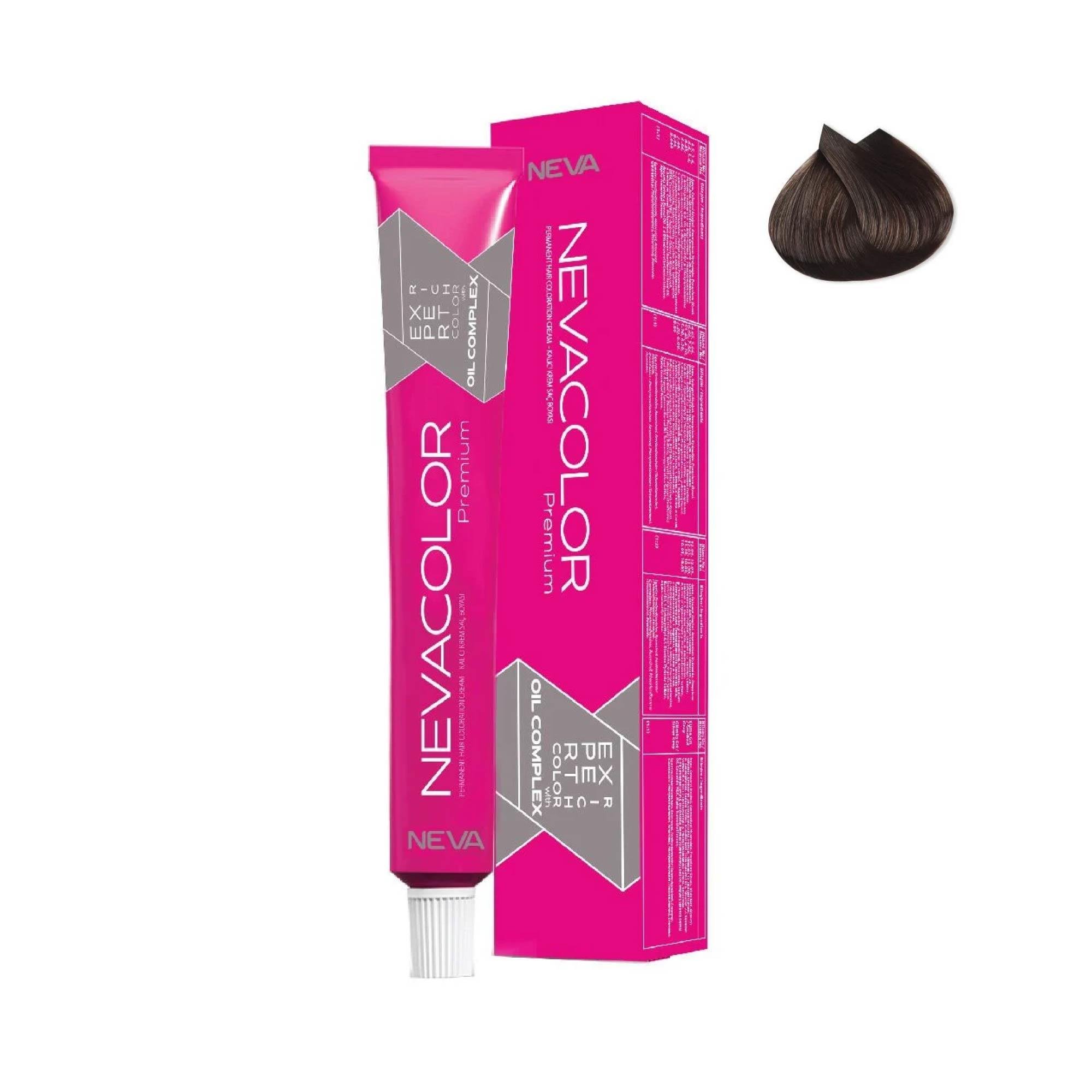 Nevacolor Tüp Boya 6.71 Koyu Kumral Küllü Kahve