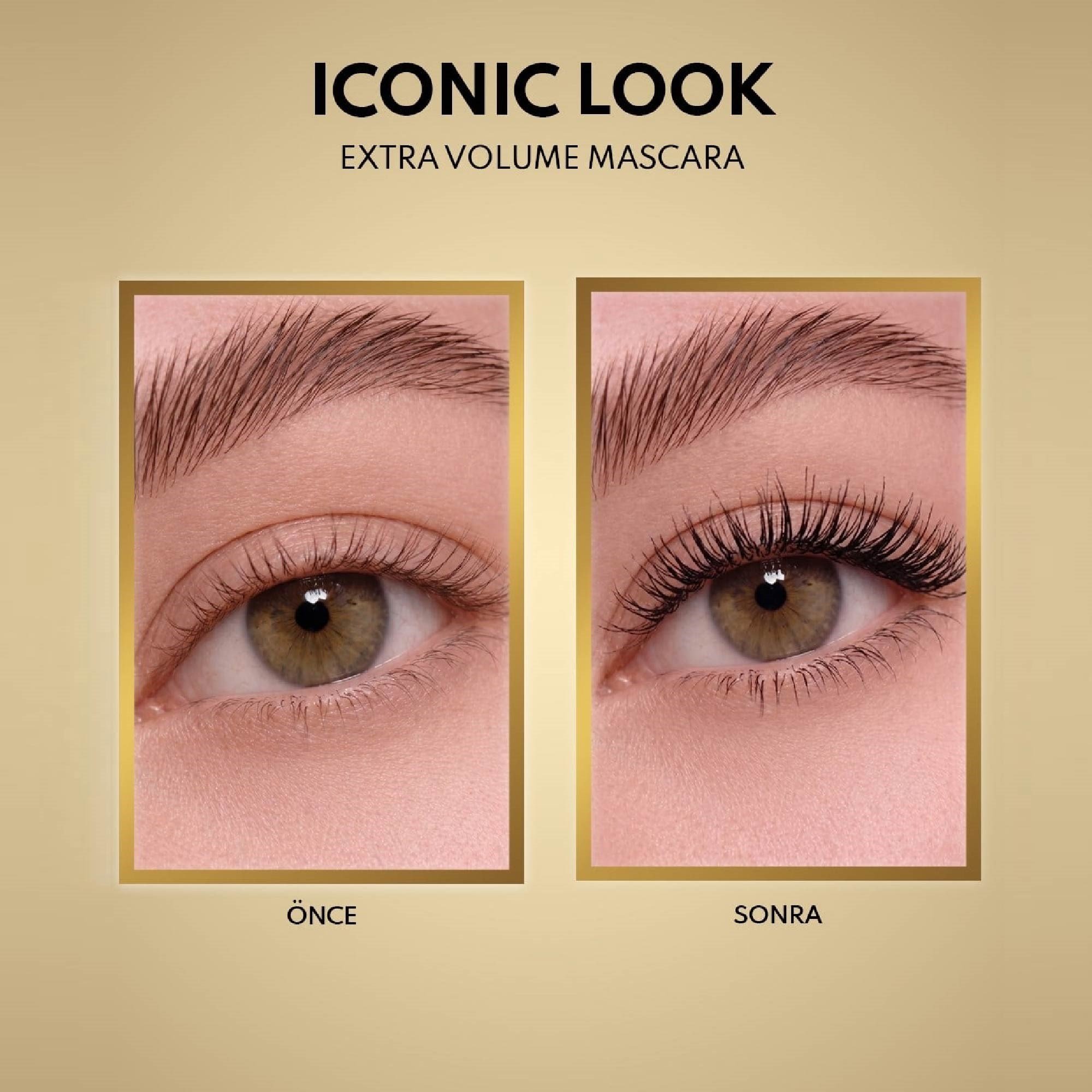Note Iconic Look Mascara Yoğun Hacim Etkili Maskara Siyah