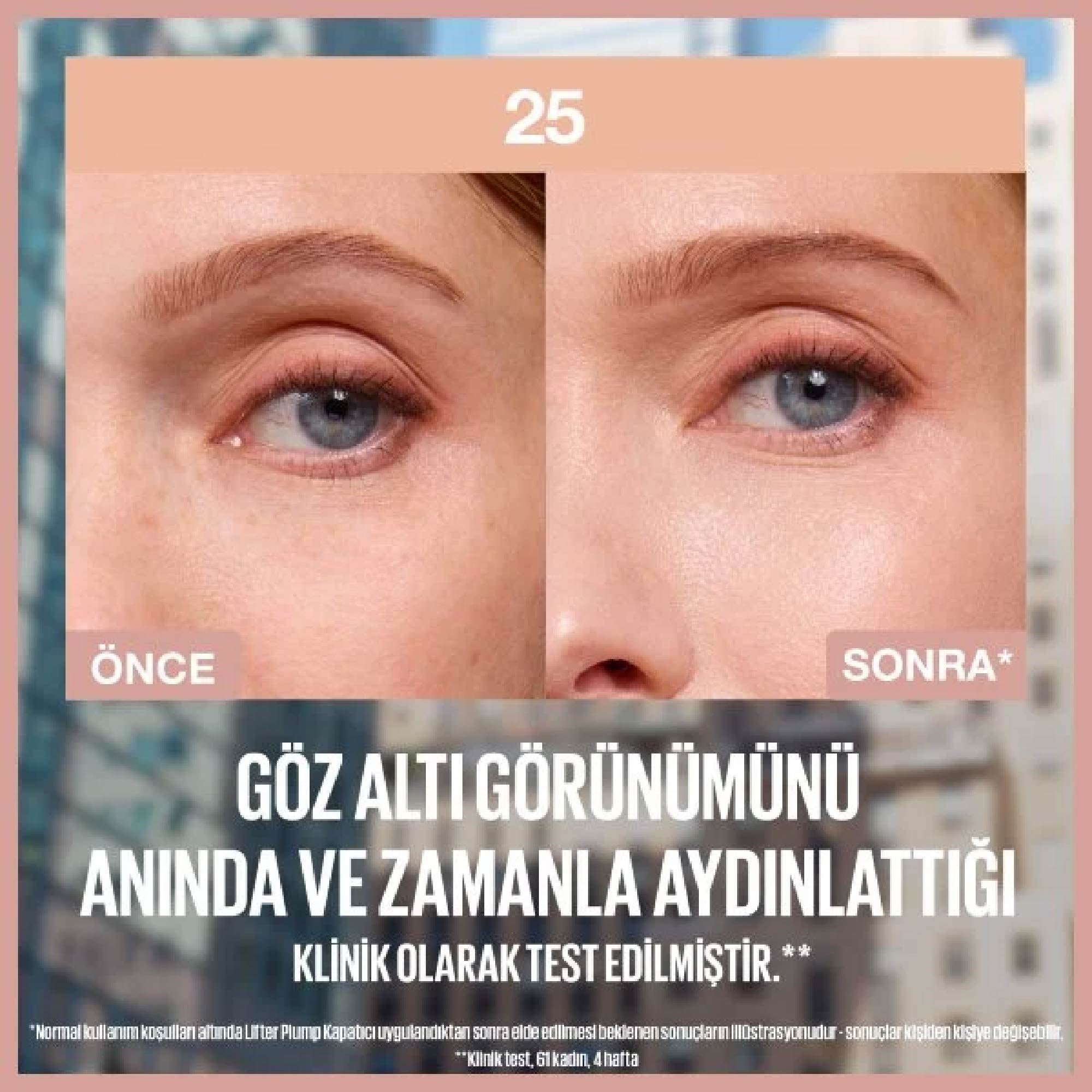 Maybelline Lifter - Nemlendirici ve Aydınlatıcı Etkili Kapatıcı No: 25