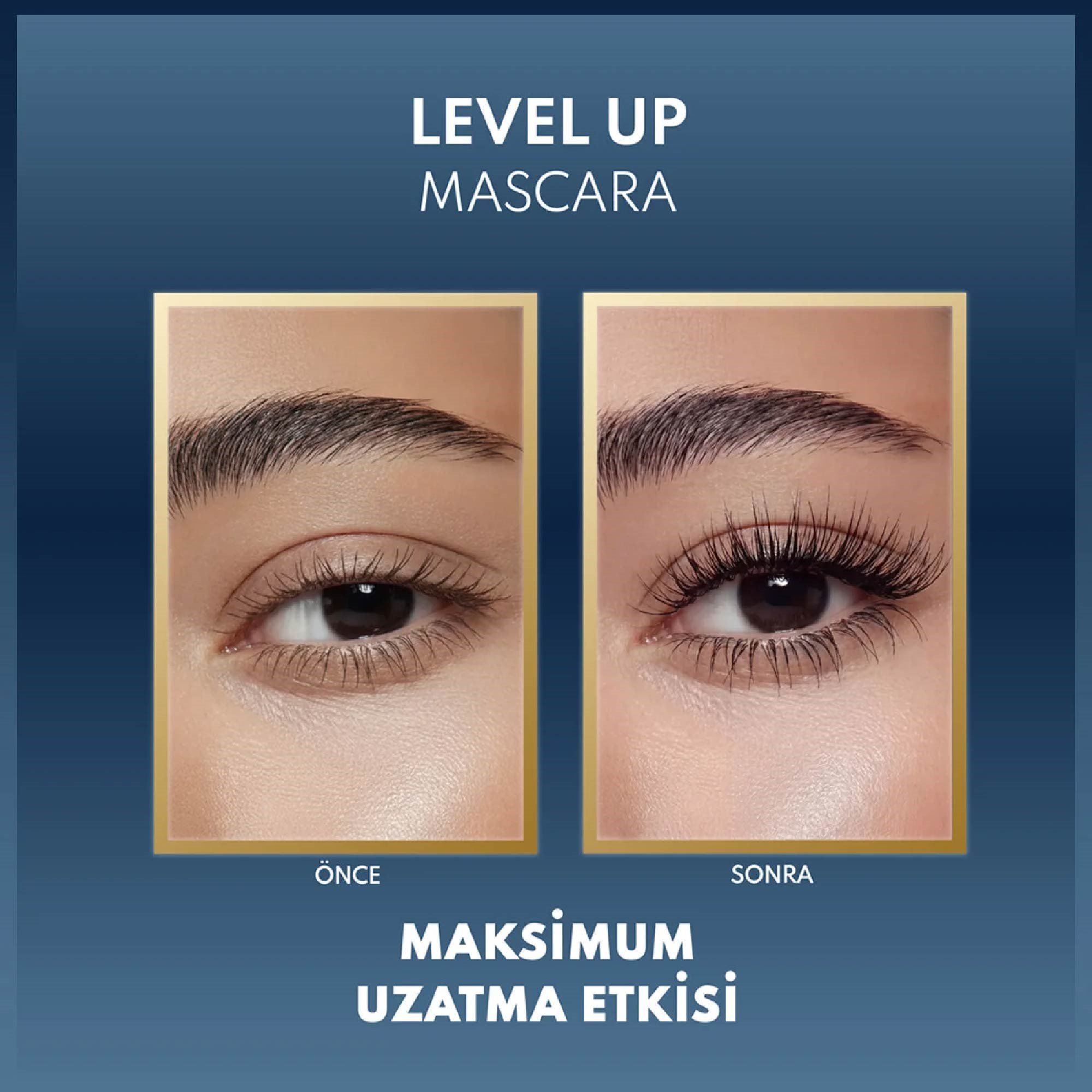 Note Level Up Ekstra Hacim Veren Maskara Siyah