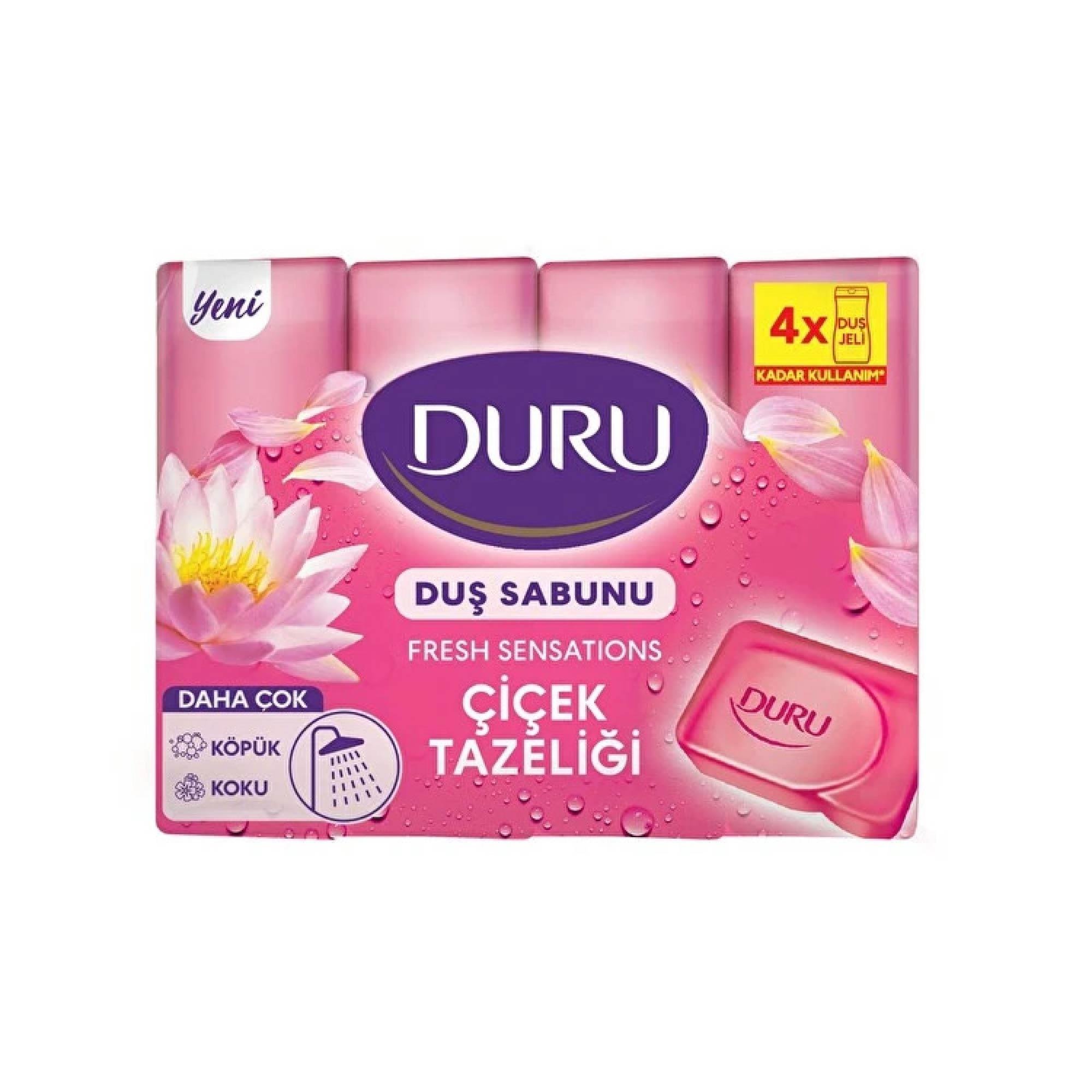 Duru Duş Sabunu Fresh Sensation Tazeleyici Duş Çiçek Tazeliği 600 g