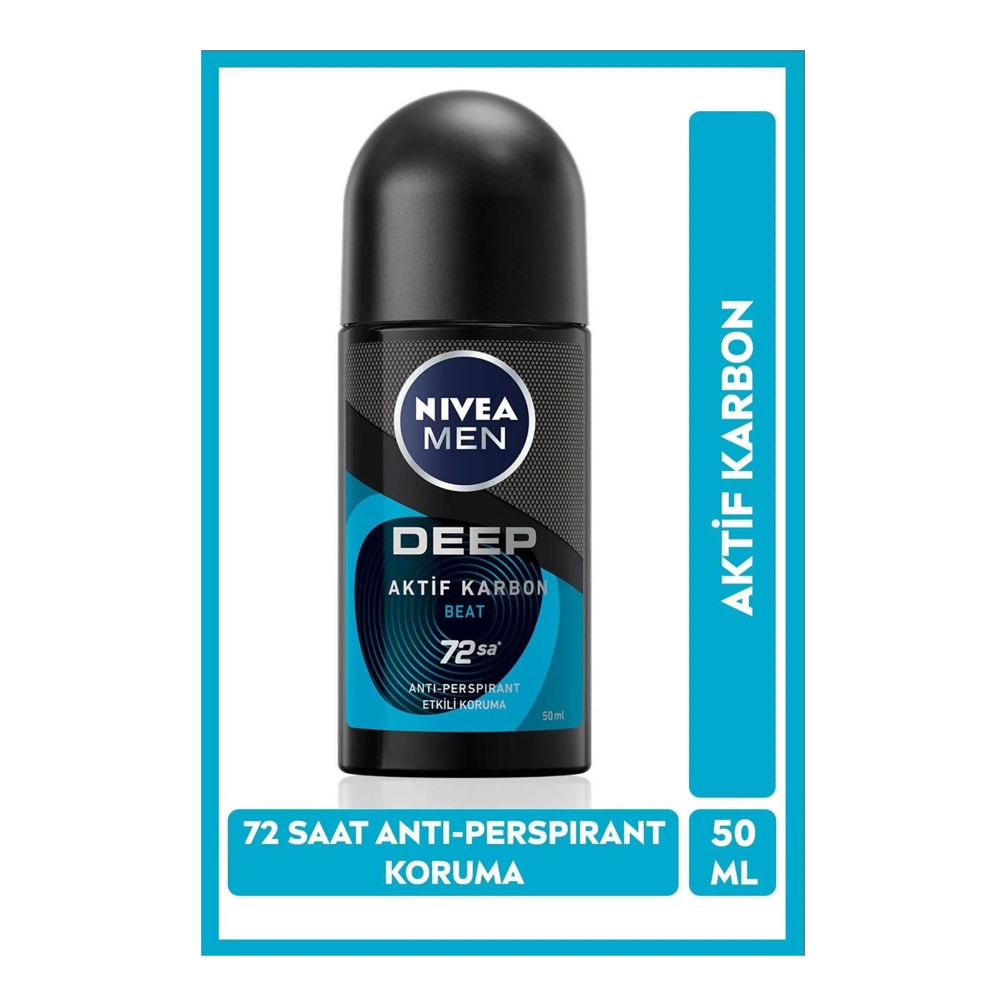Nivea Men Roll-On Deep Beat 150ml