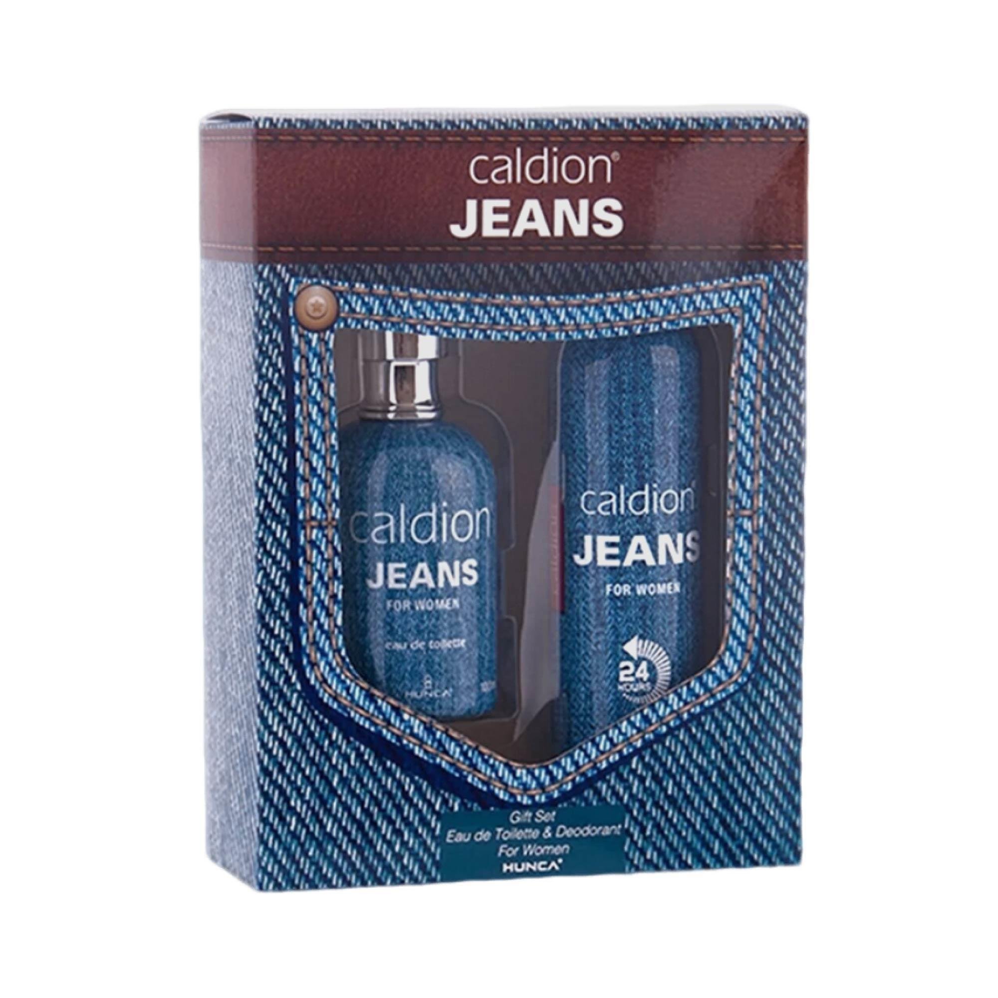 Caldion Jeans For Women Parfüm 100ml + Caldion Jeans For Women Deodorant 150ml