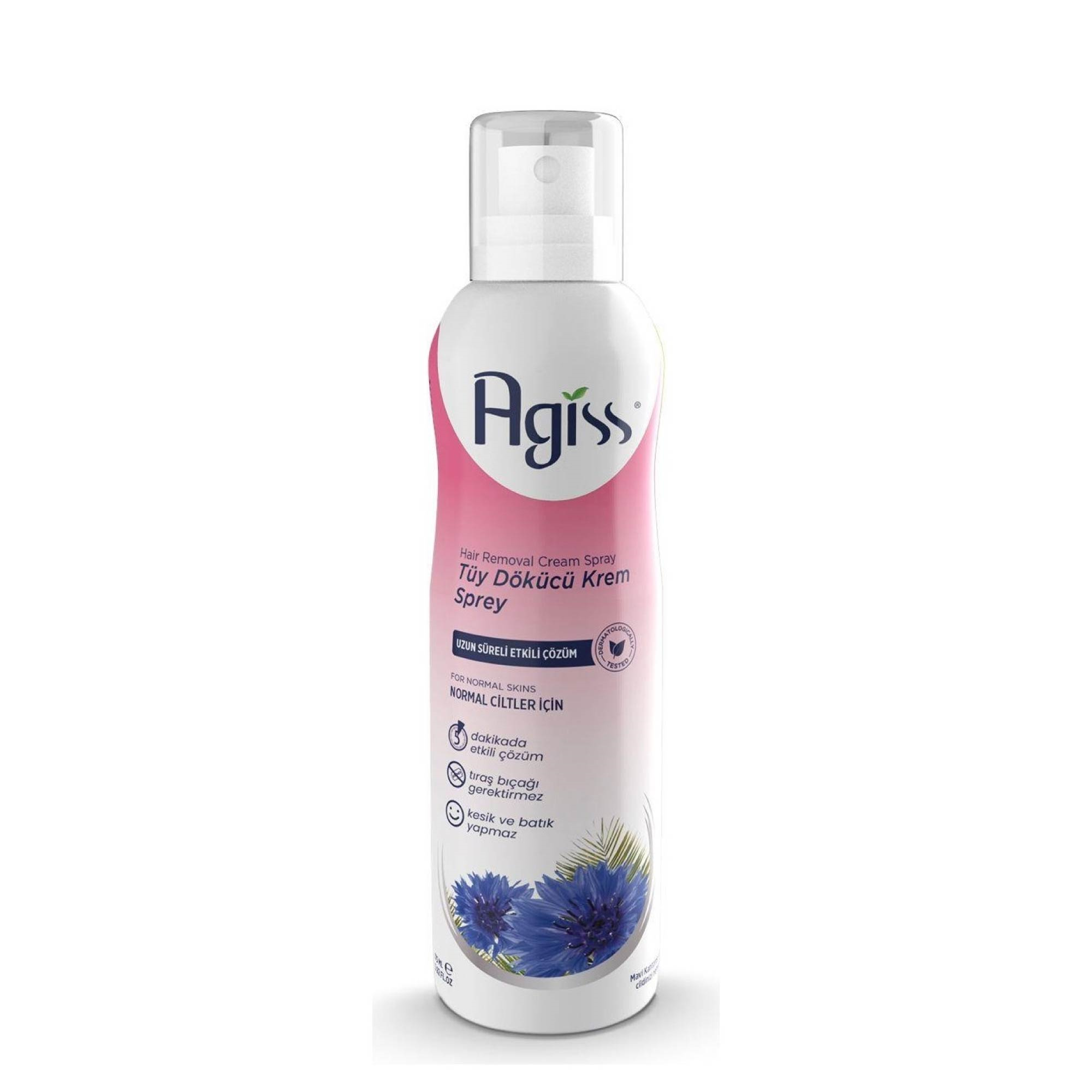 Agiss Tüy Dökücü Krem Sprey Women Normal Ciltler 175ml