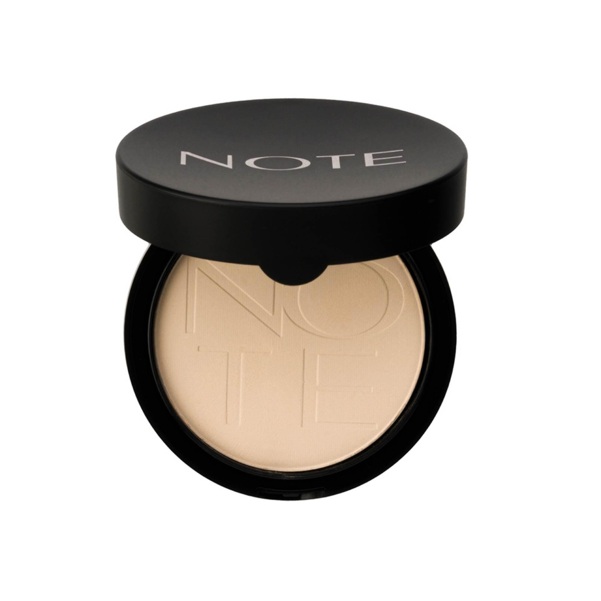 Note Luminous  Silk Compact Powder Pudra 02 Natural Beige