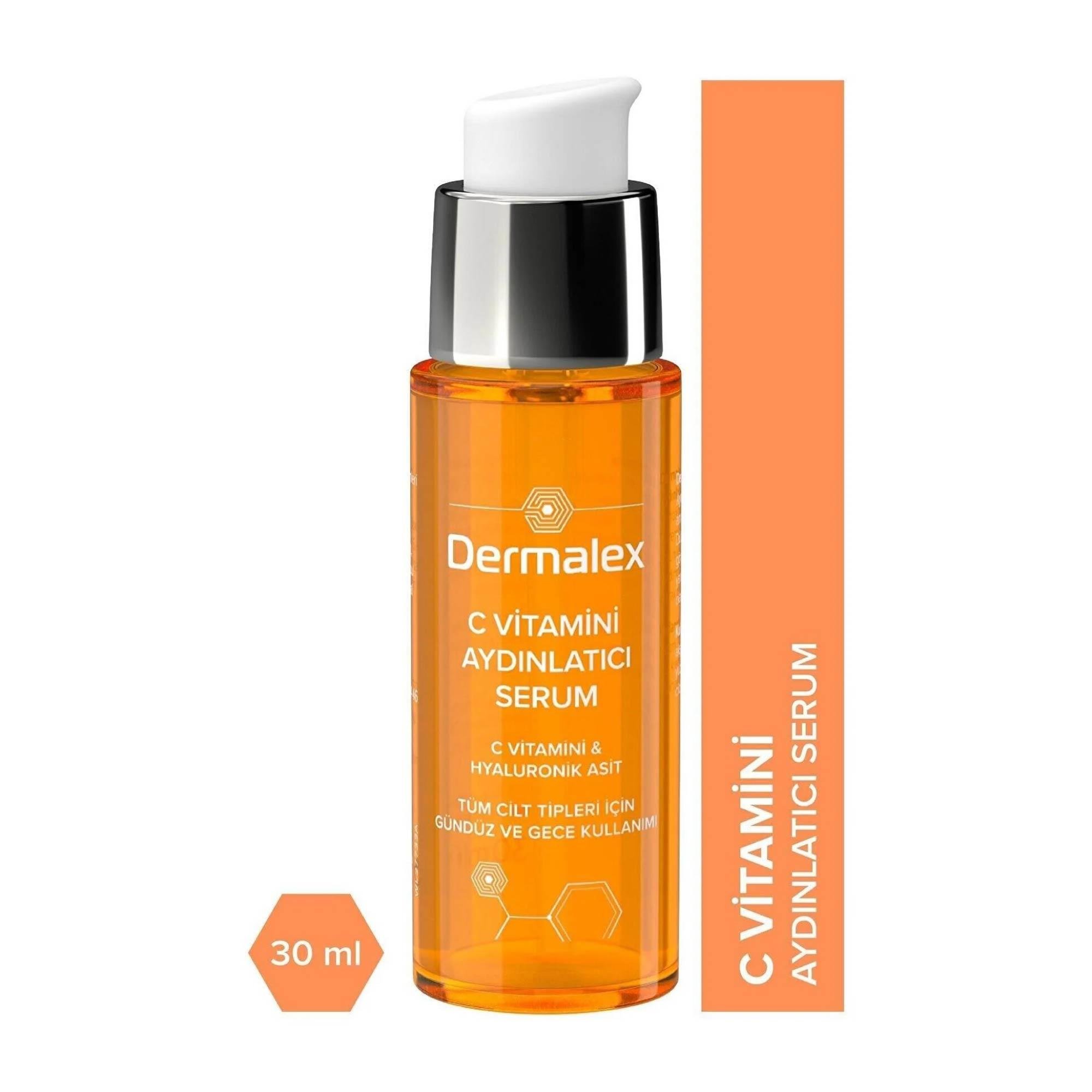 Dermalex  C Vitamini Aydınlatıcı Cilt Bakım Serumu 30 ml