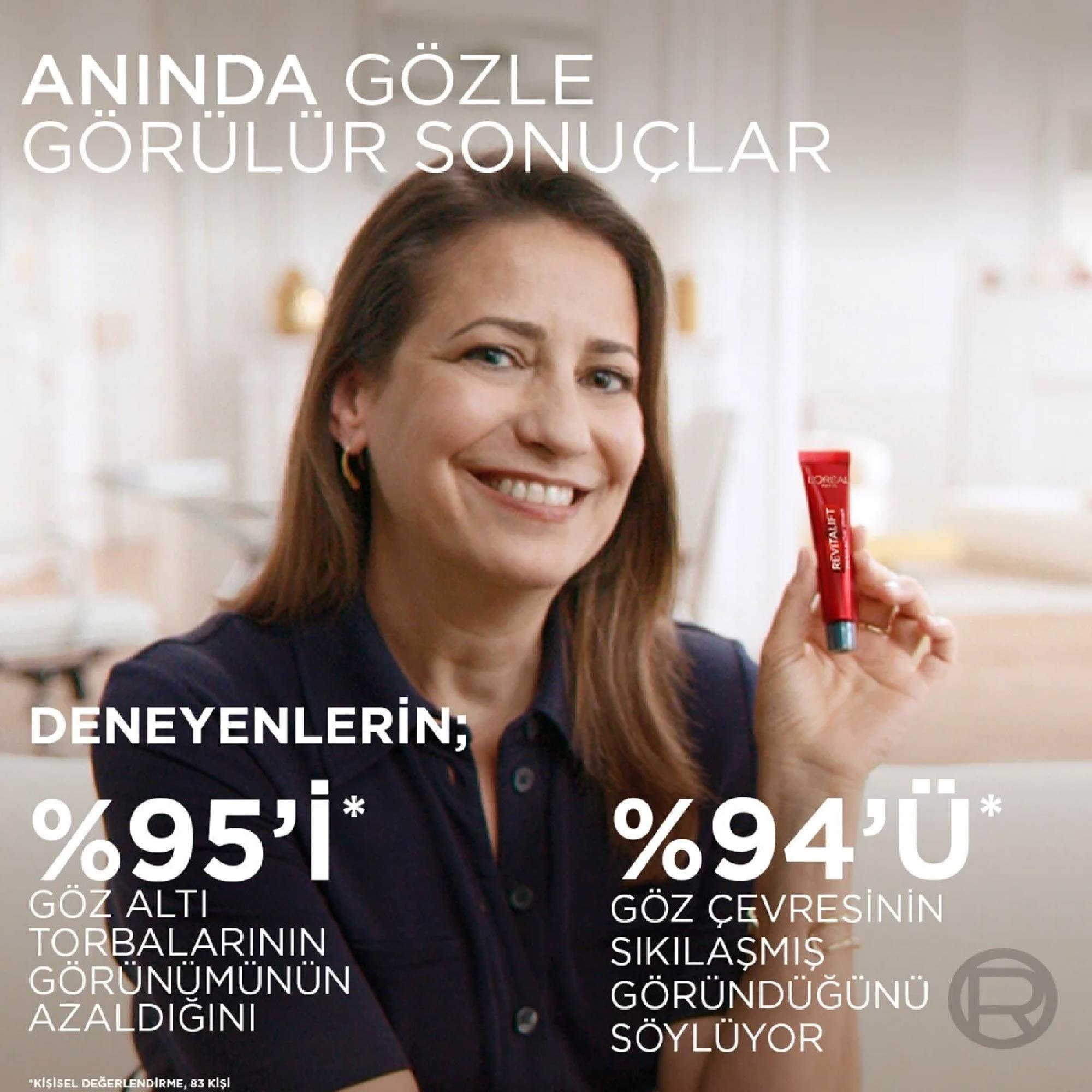 Loreal Paris Revitalift Lazer Eyebag Göz Kremi Göz Altı Torba Görünümüne Karşı Etkili 15 ml