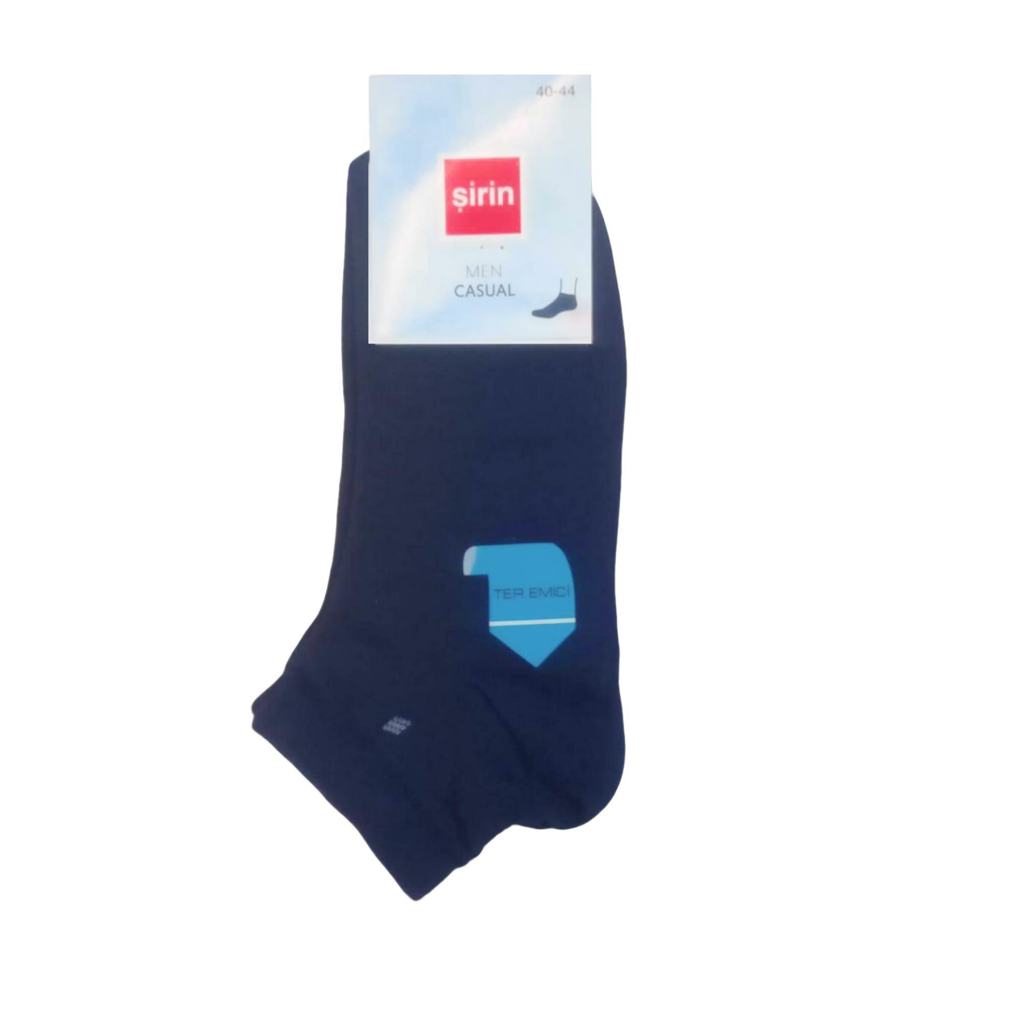 Şirin Patik Casual Ter Emici Çorap Lacivert Erkek 7010