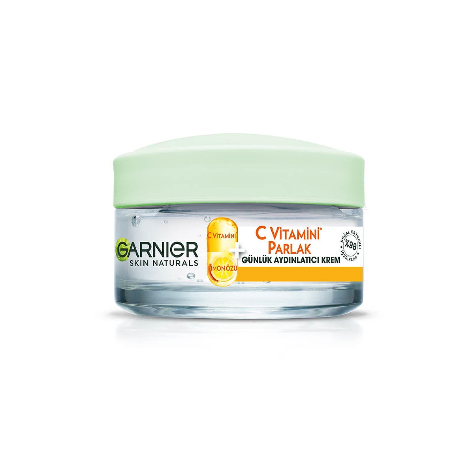 Garnier Günlük Nemlendirici Krem C Vitamini Parlak Normal Cilt 50ml