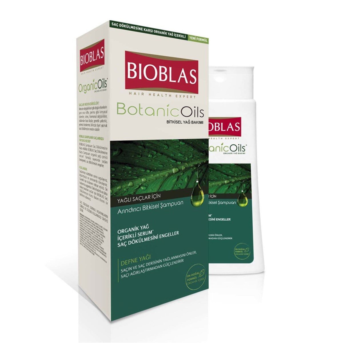 Bioblas Botanic Oils Yağlı Saçlar İçin Defne Yağı Şampuan 360 ml