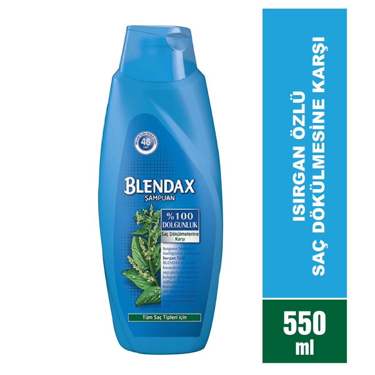 Blendax Şampuan Isırgan Özlü  Saç Dökülmesine Karşı Tüm Saç Tipleri 550 ml