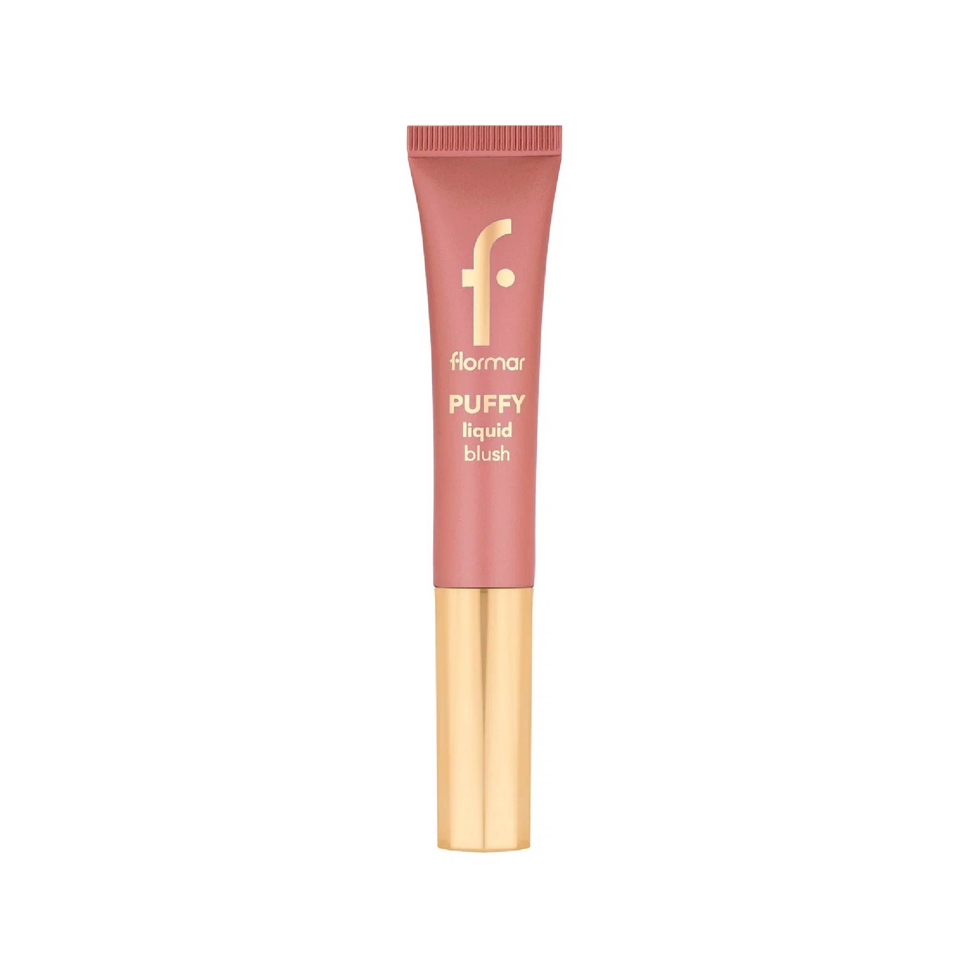 Flormar Puffy Liquid Nemlendirici Etkili & Parlak Bitişli Sünger Aplikatörlü Likit Allık 004 Wish