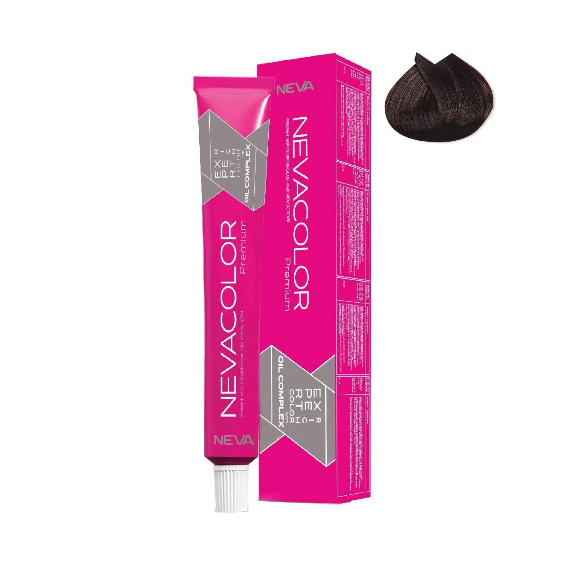 Nevacolor Tüp Boya 4.35 Karamal Kahve