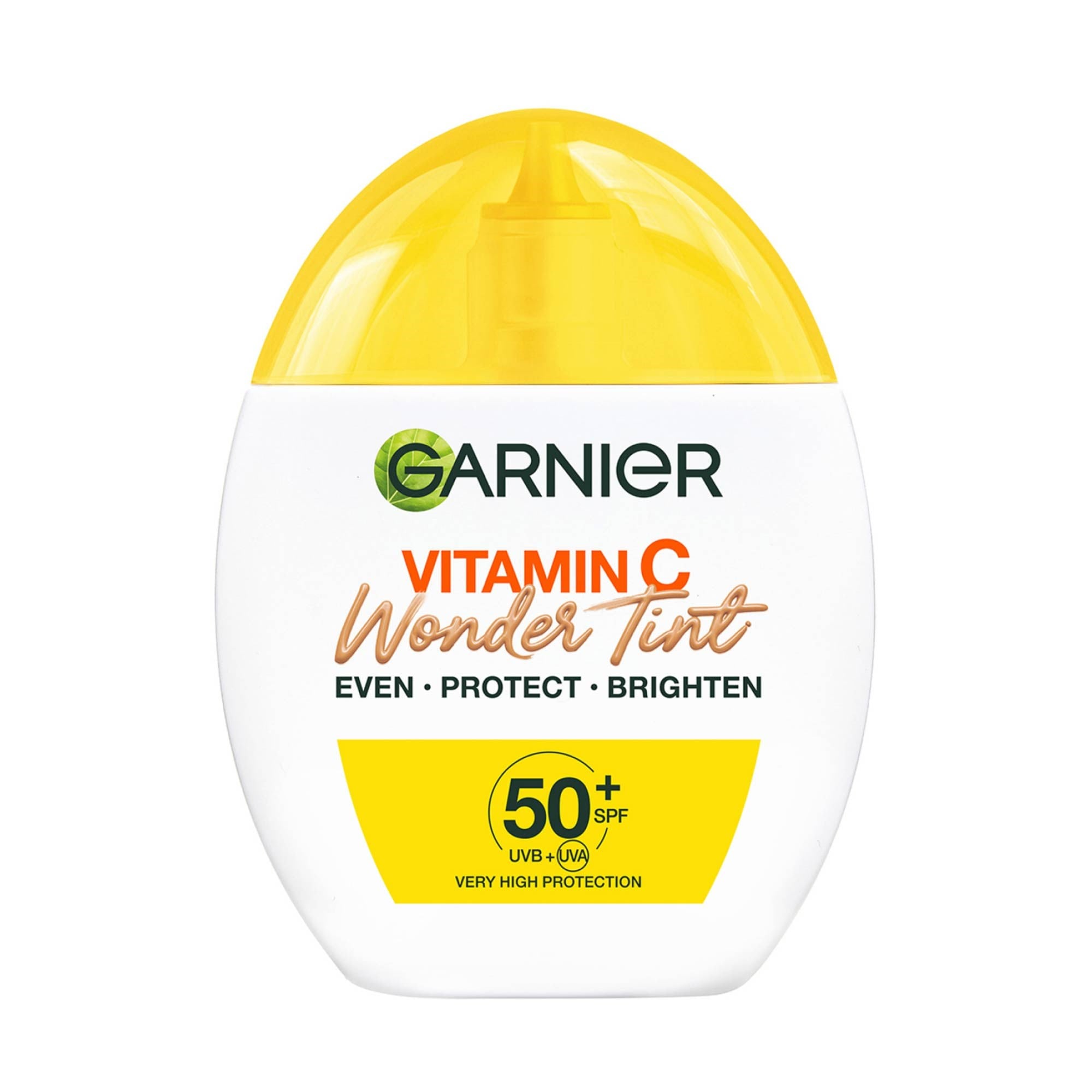 Garnier C Vitamini Wonder Tint 3 Etki 1 Arada 50+SPF Renkli Nemlendirici Yüz Güneş Kremi 40 ml Açık Ton