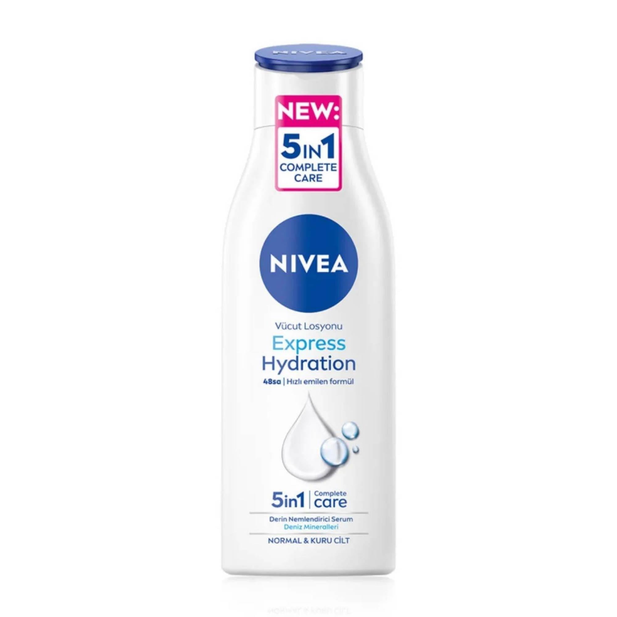 Nivea Vücut Losyonu Express Hydration Normal &Kuru Cilt 250 ml