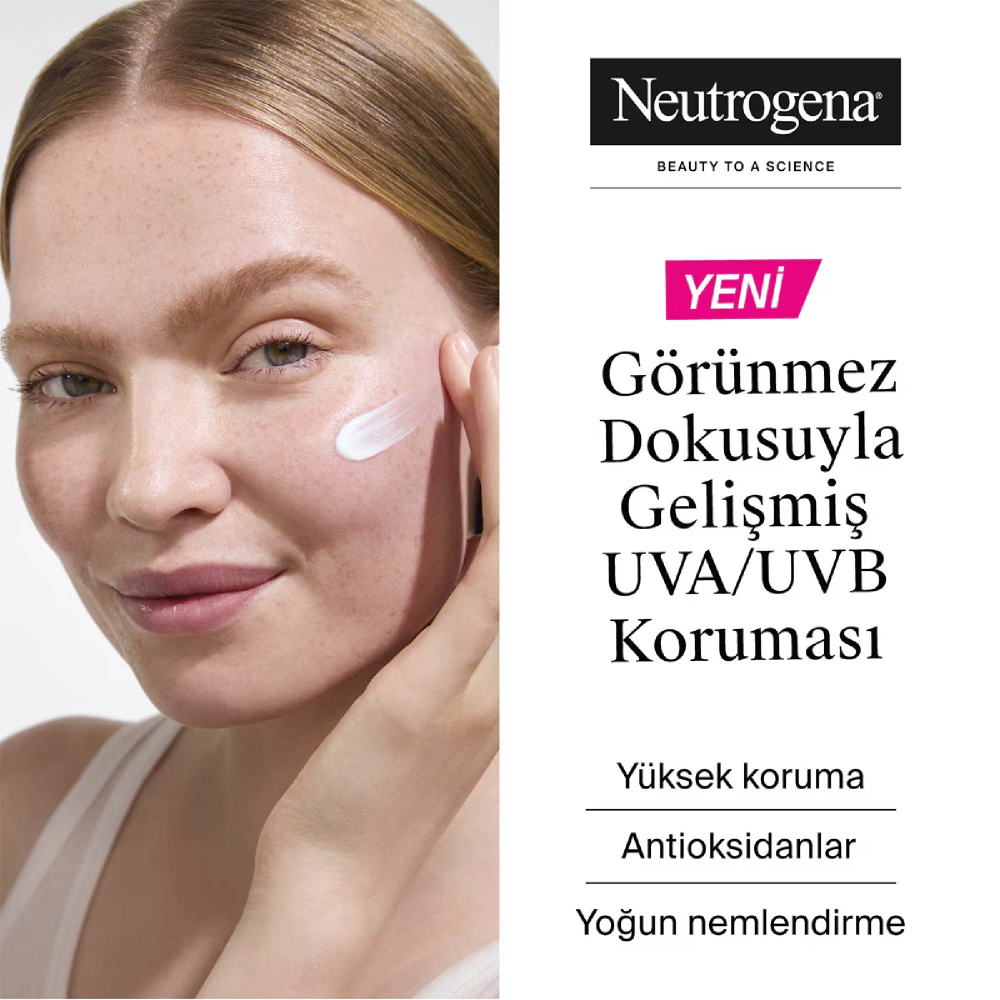 Neutrogena Ultra Sheer Hydration SPF50 Nemlendirici Yüz Güneş Kremi 50 ml