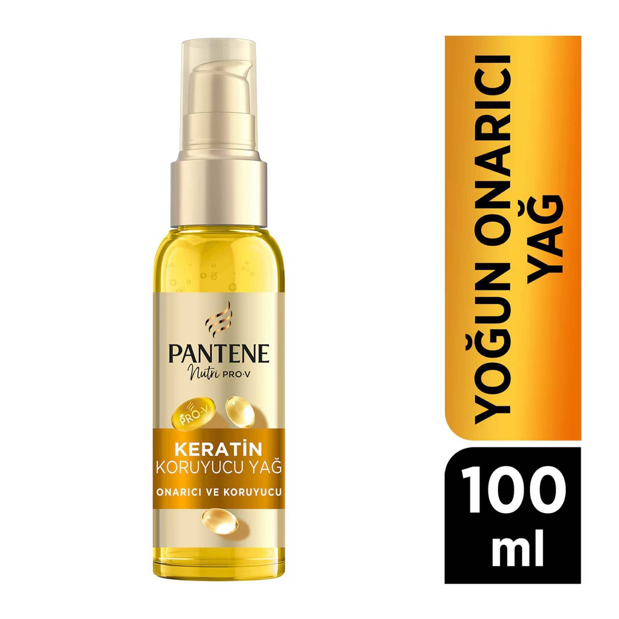 Pantene Saç Bakım Yağı Keratin Koruyucu 100 ml