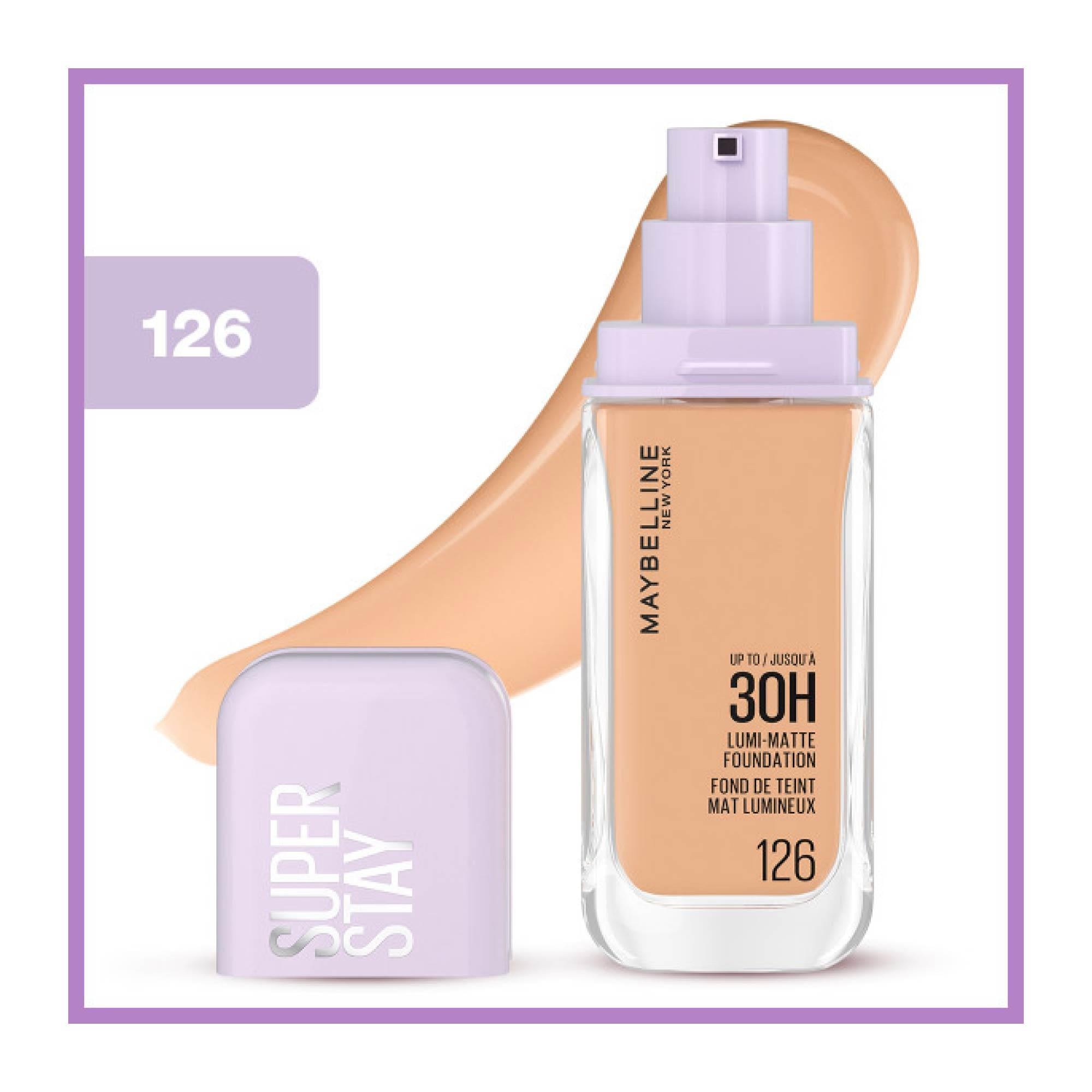 Maybelline New York Super Stay Lumi Matte Fondöten 126