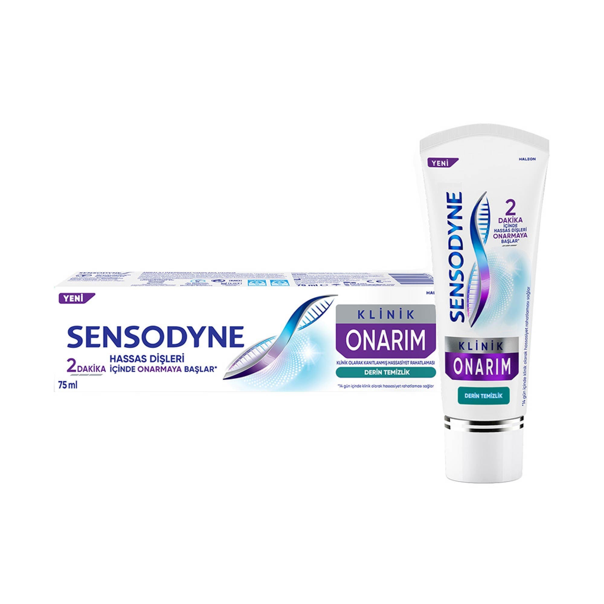 Sensodyne Diş Macunu Uzman Beyazlık Derin Temizlik 75 ml