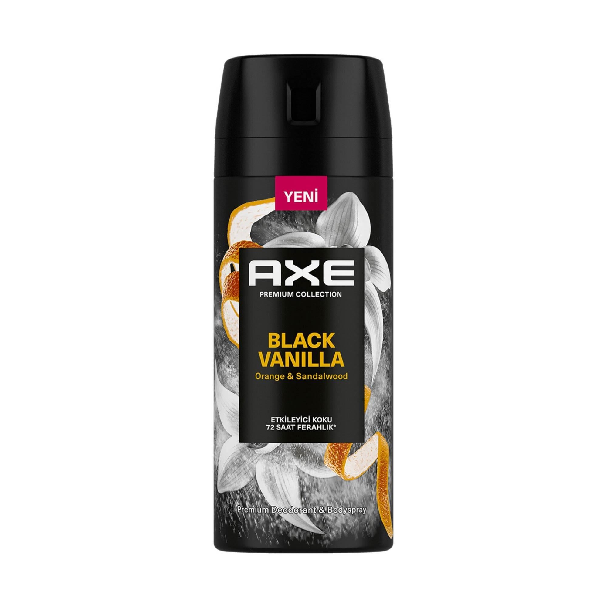 Axe Deodorant Black Vanilla Erkek 150 ml