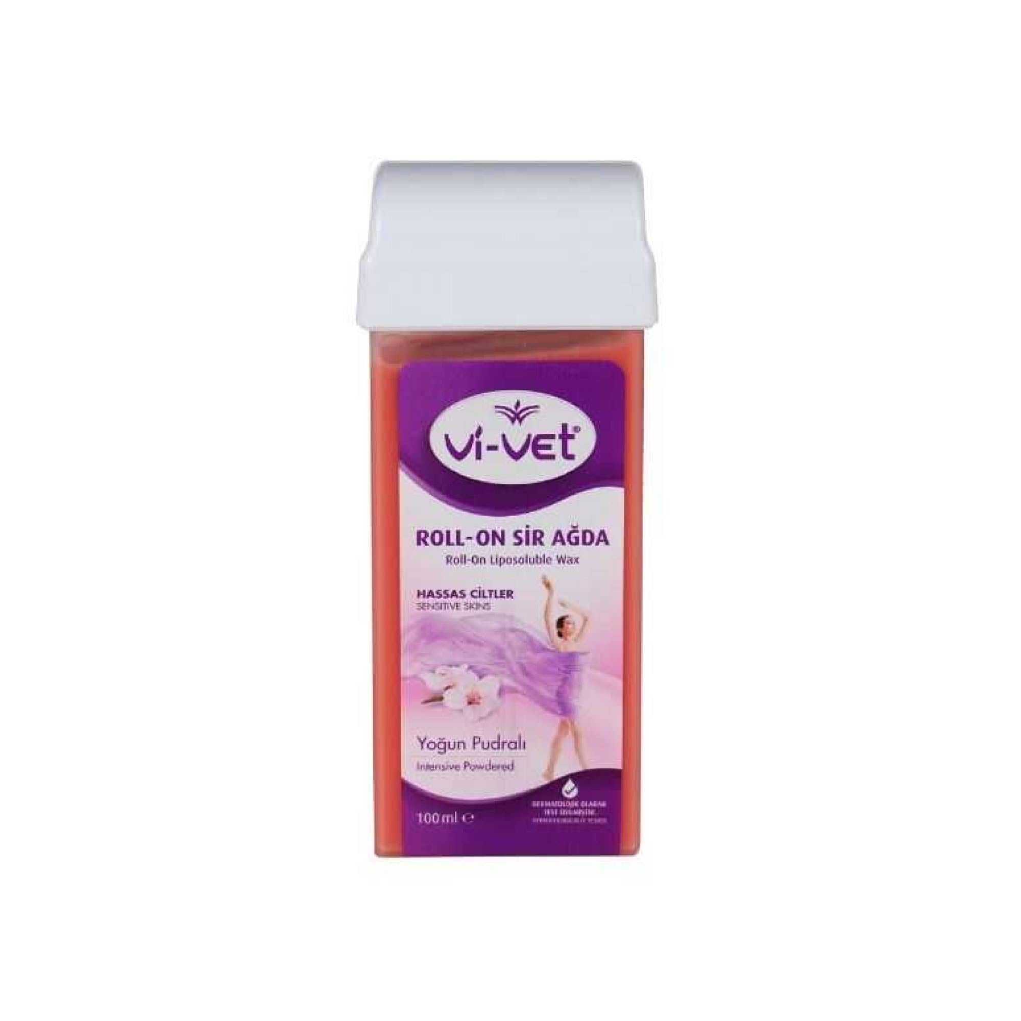 ViVet Roll-On Sir Ağda Yoğun Pudralı 100ml