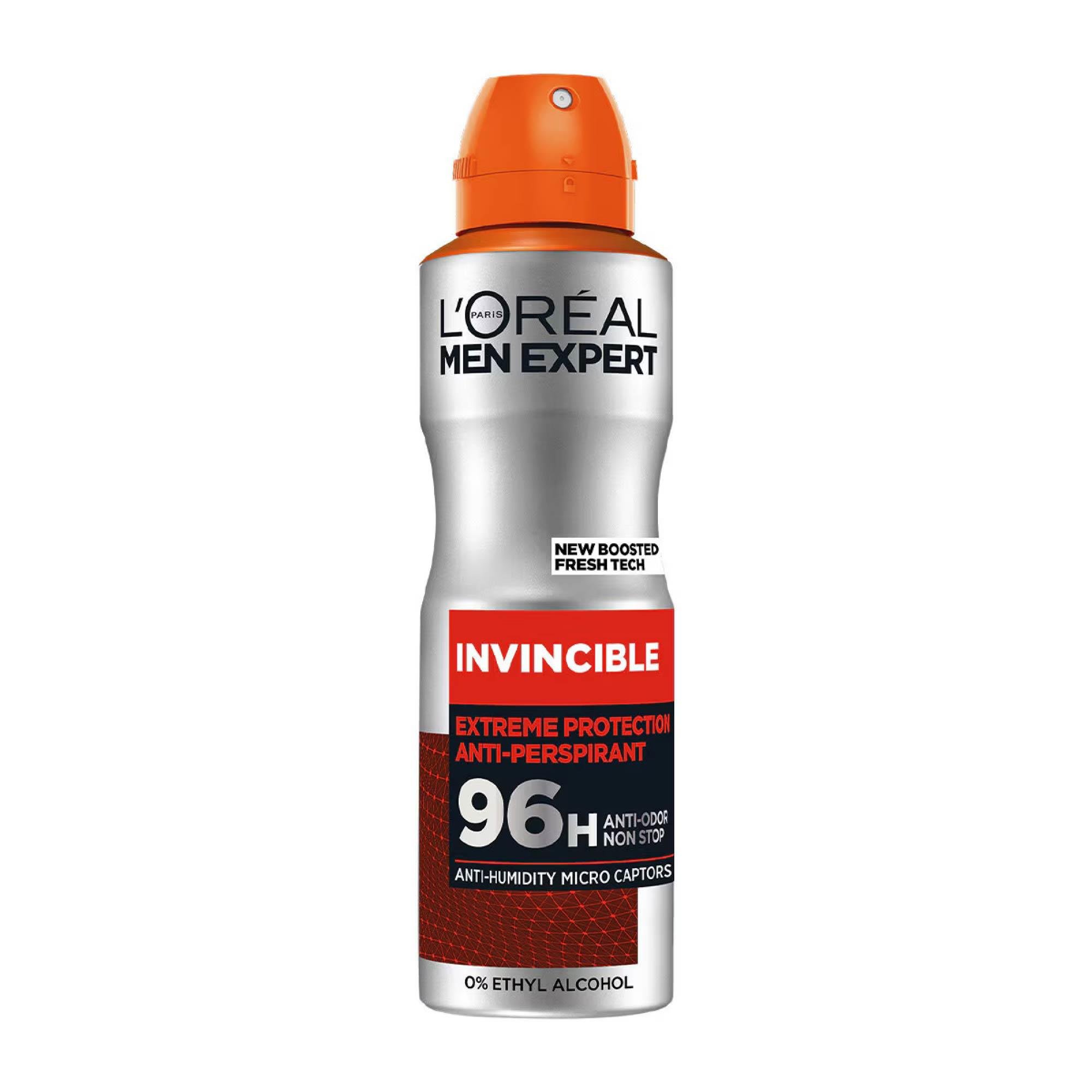 Loreal Paris Men Expert Expert Invincible Anti-Perspirant Deodorant 150 Ml 