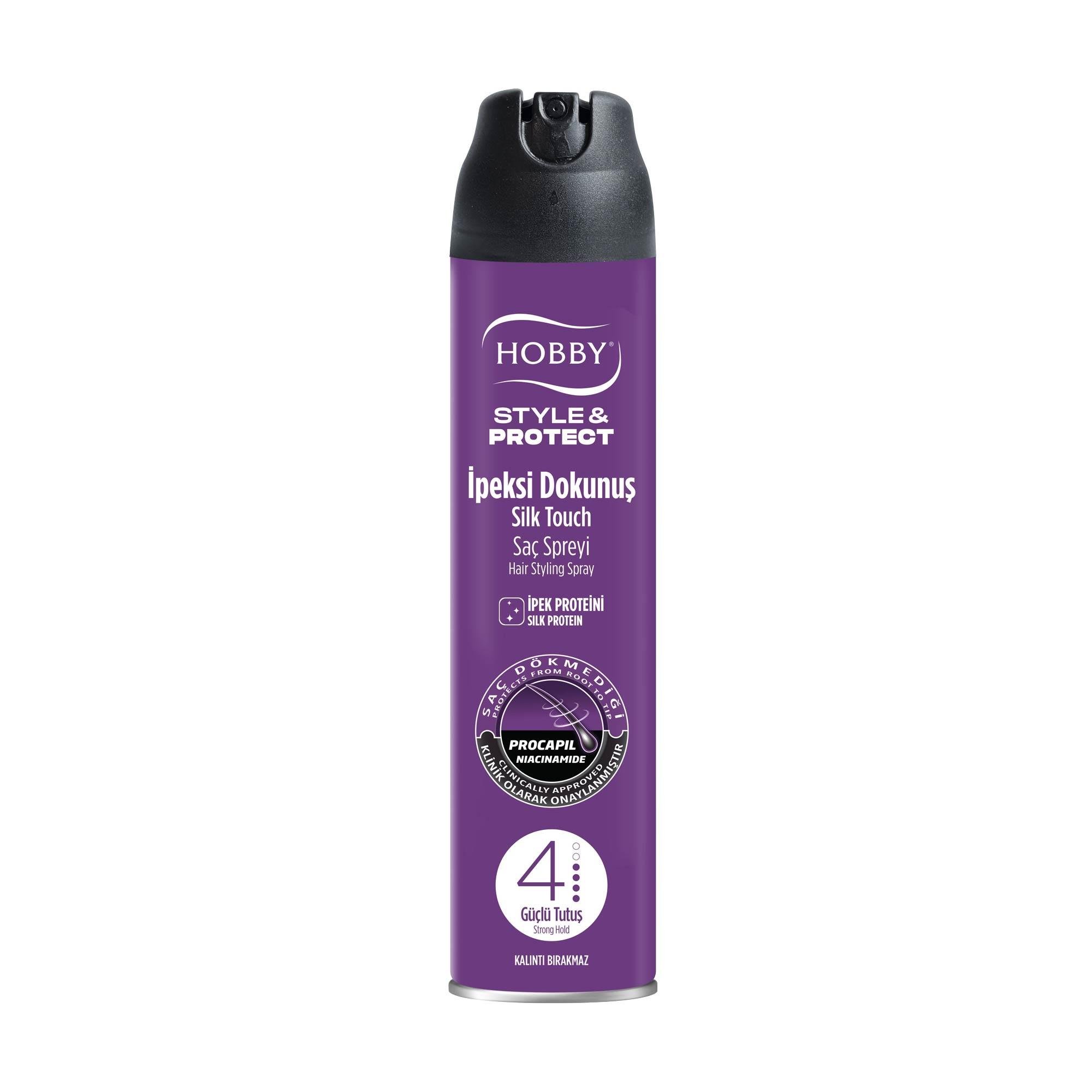 Hobby Style & Protect Saç Spreyi İpeksi Dokunuş  250 ml