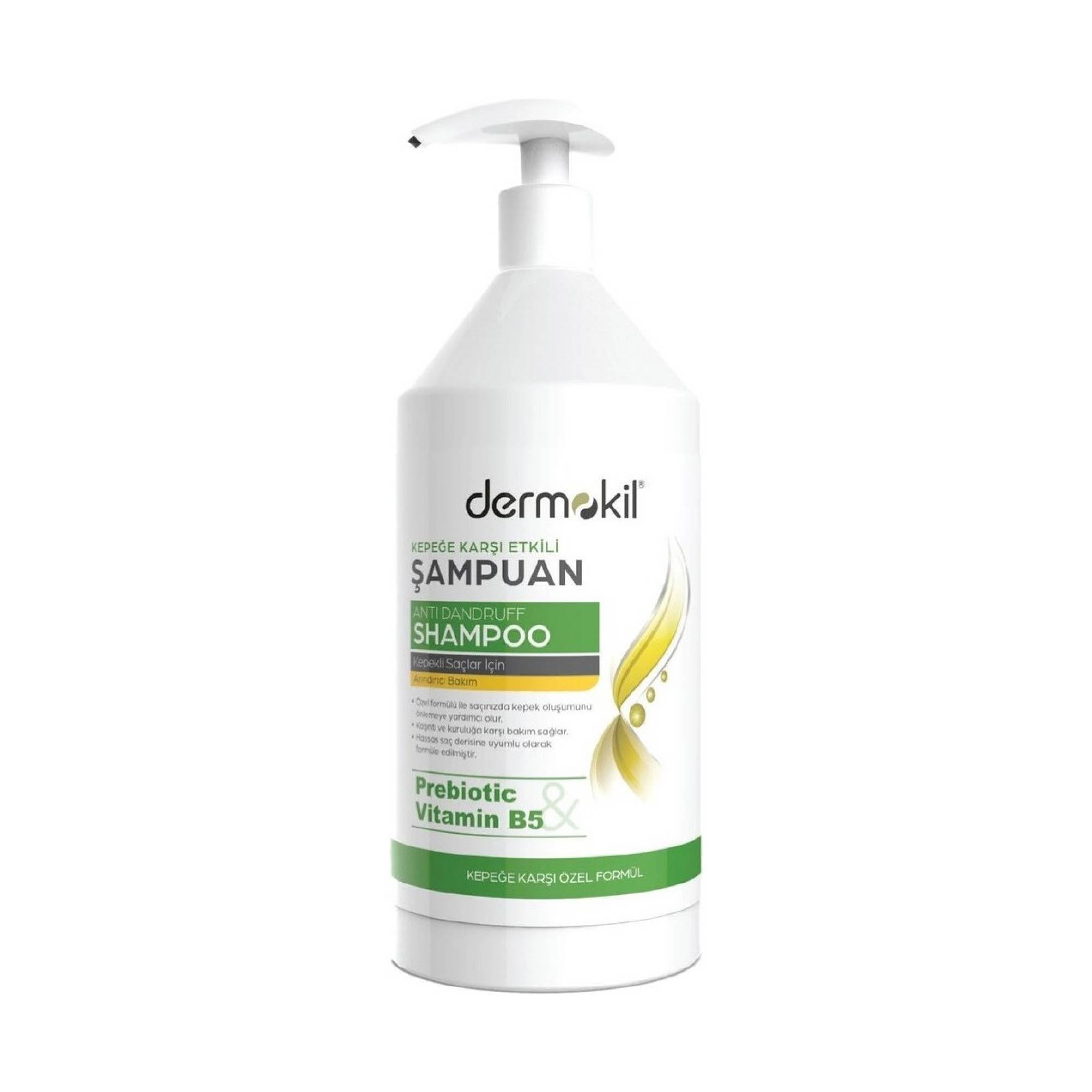 Dermokil Prebiyotik & Vitamin B5 Kepeğe Karşı Şampuan 1000ML