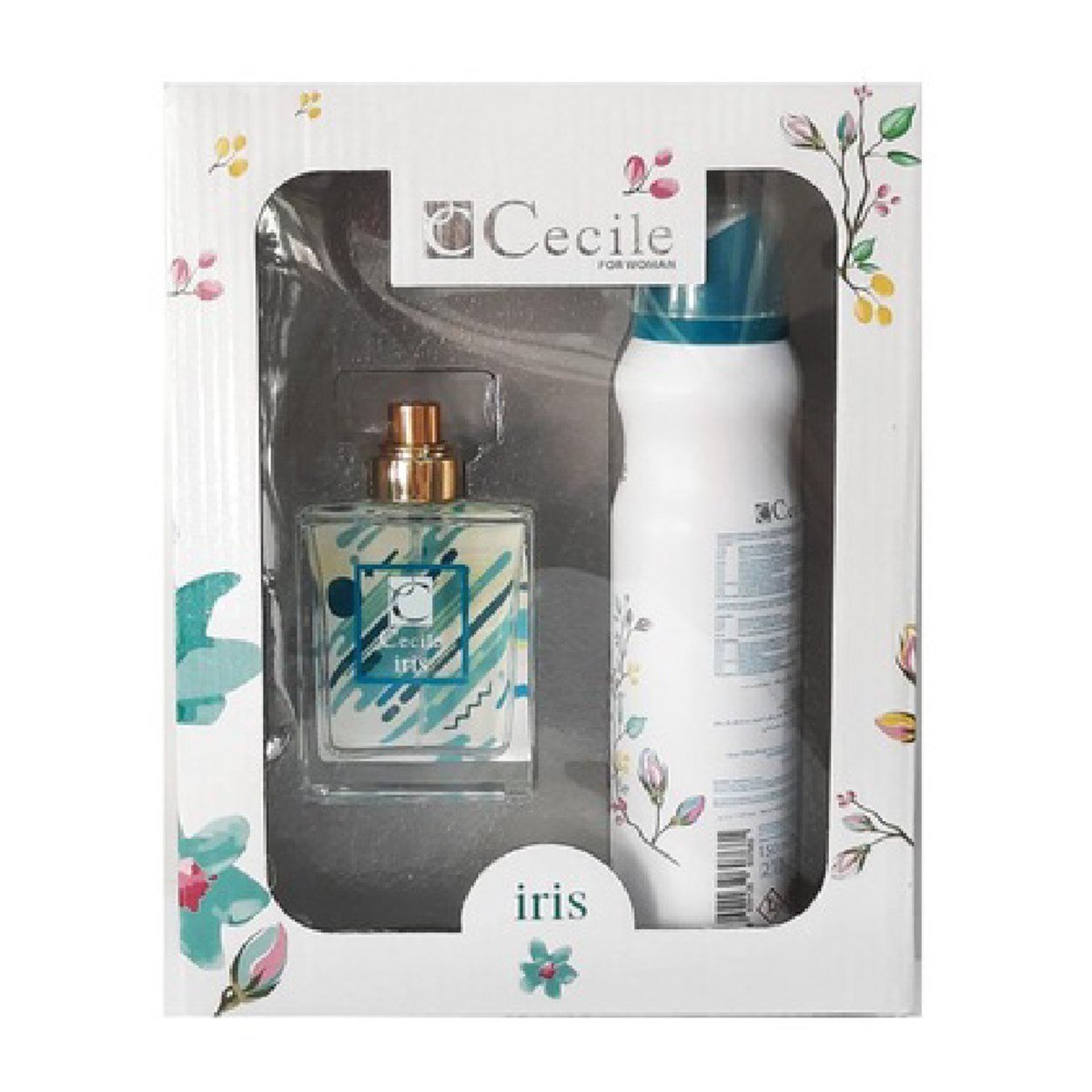 Cecile İris EDT Parfüm 55 ml + Cecile İris Deodorant 150 ml