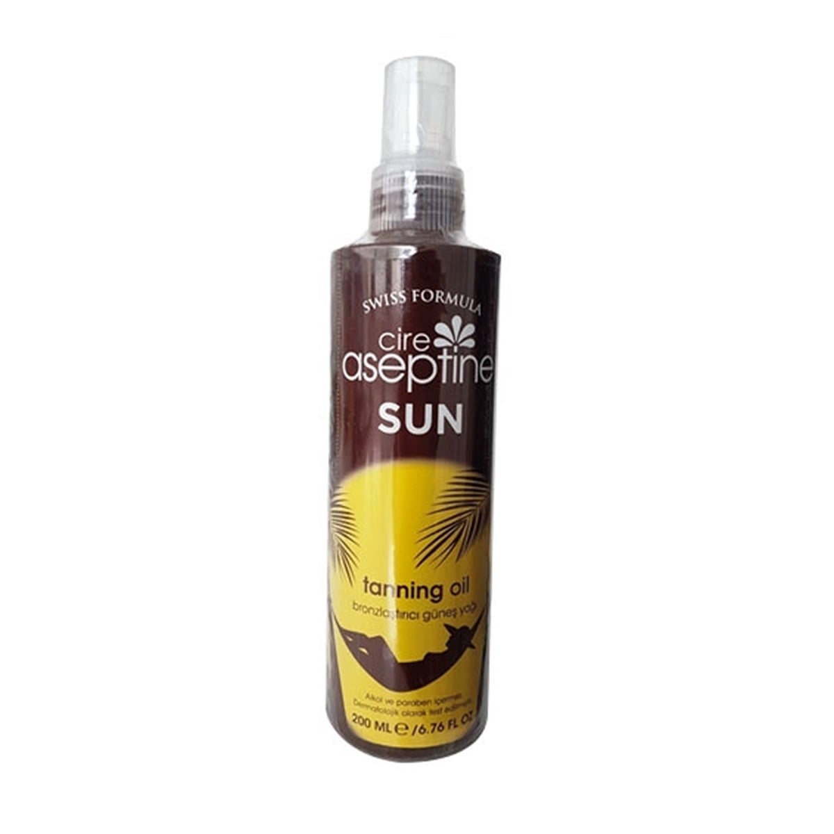 Cire Aseptine Bronzlaştırıcı Güneş Yağı  200 ml
