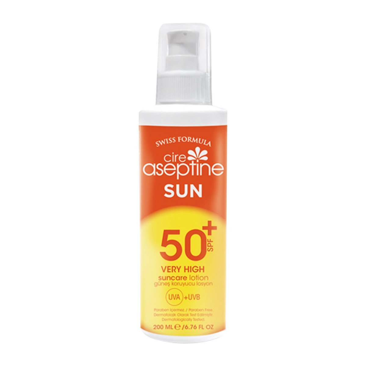 Cire Aseptine Güneş Koruyucu Losyon Spf 50+200ml 