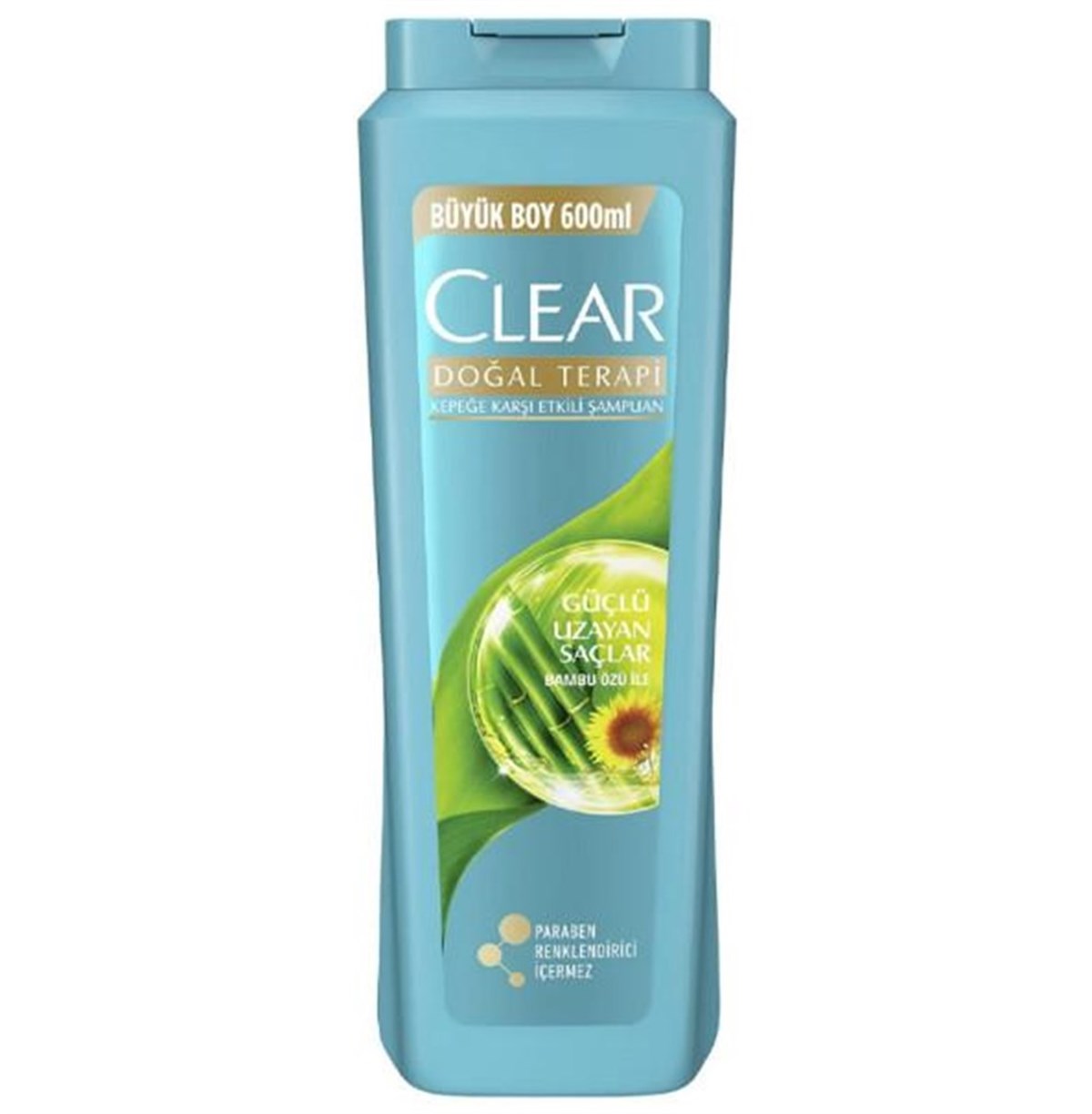 Clear Şampuan Doğal Terapi Güçlü Uzayan Şaçlar 600ml