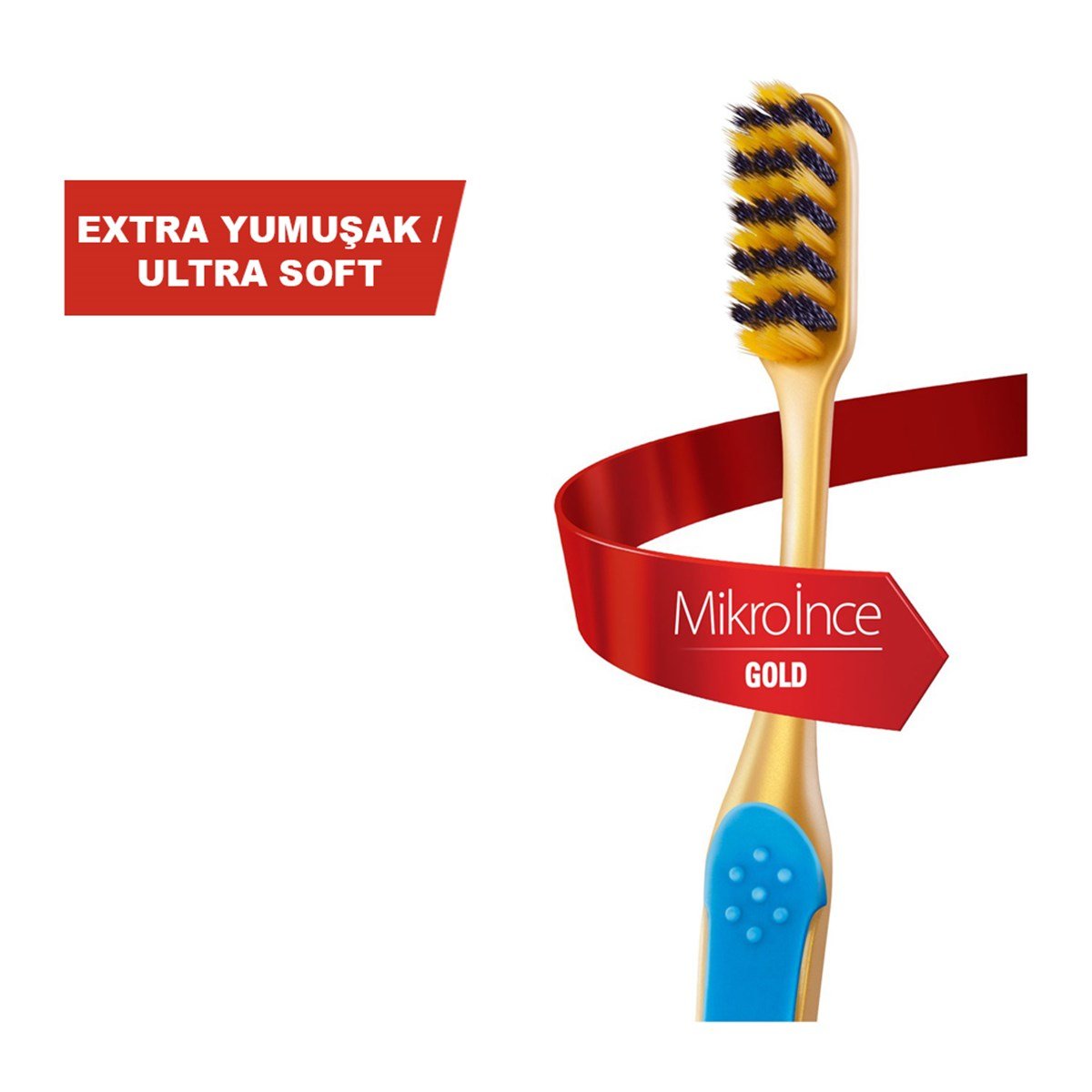 Colgate Mikro İnce Gold Diş Fırçası 1+1