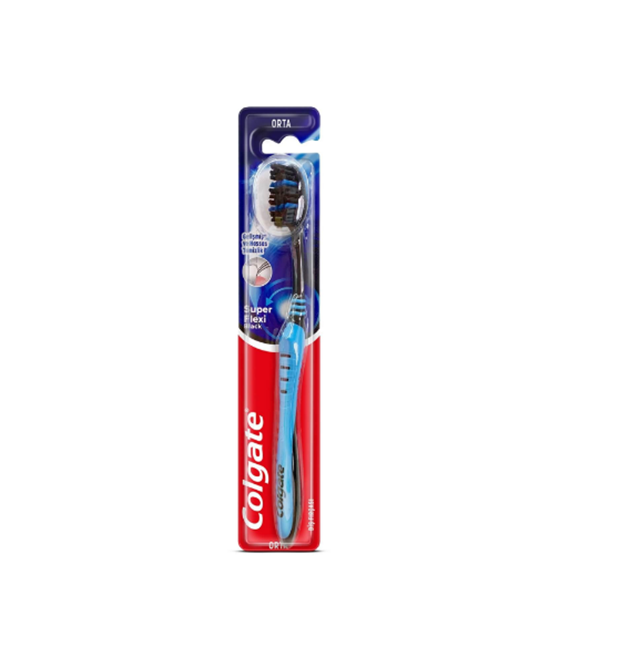 Colgate Super Flexi Black Diş Fırçası Orta/Medium