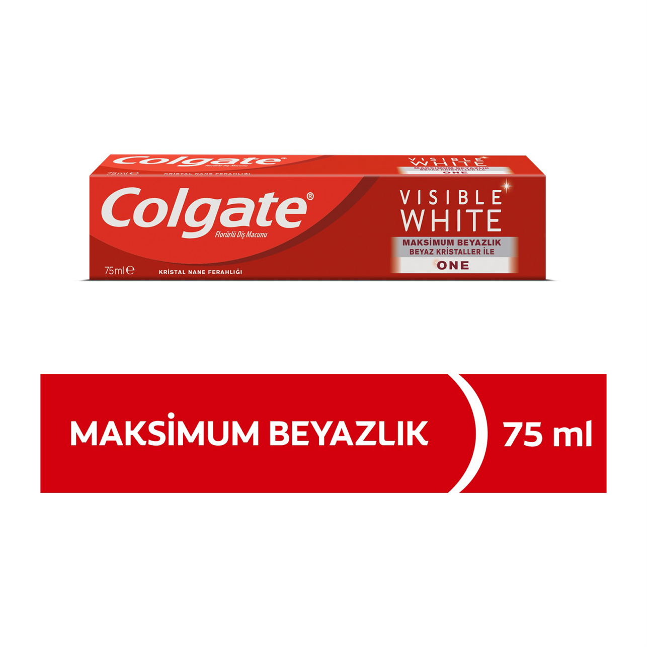 Colgate Visible White Diş Macunu Maksimum Beyazlık 75 ml