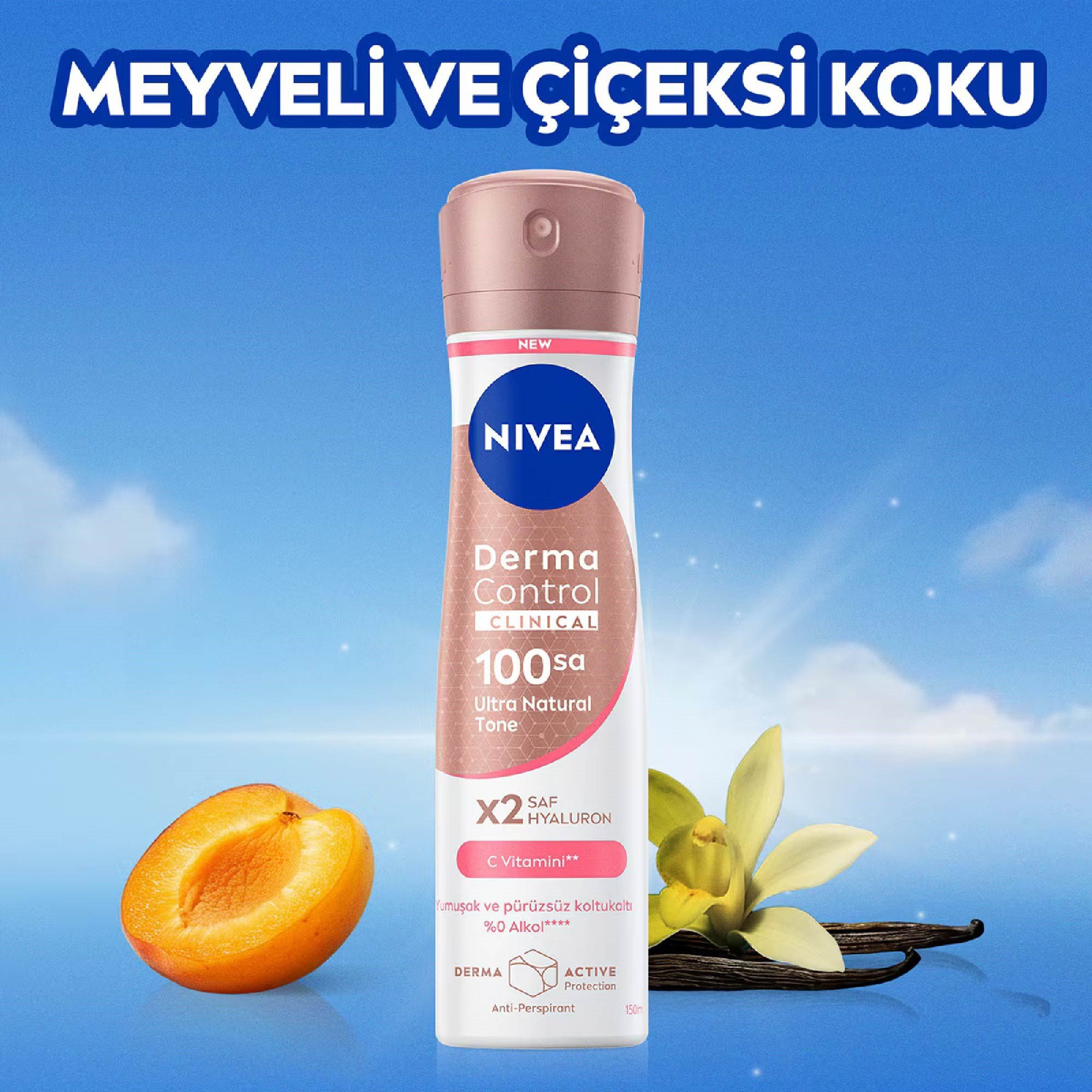Nivea Kadın Deodorant Derma Control Clinical 150 ml