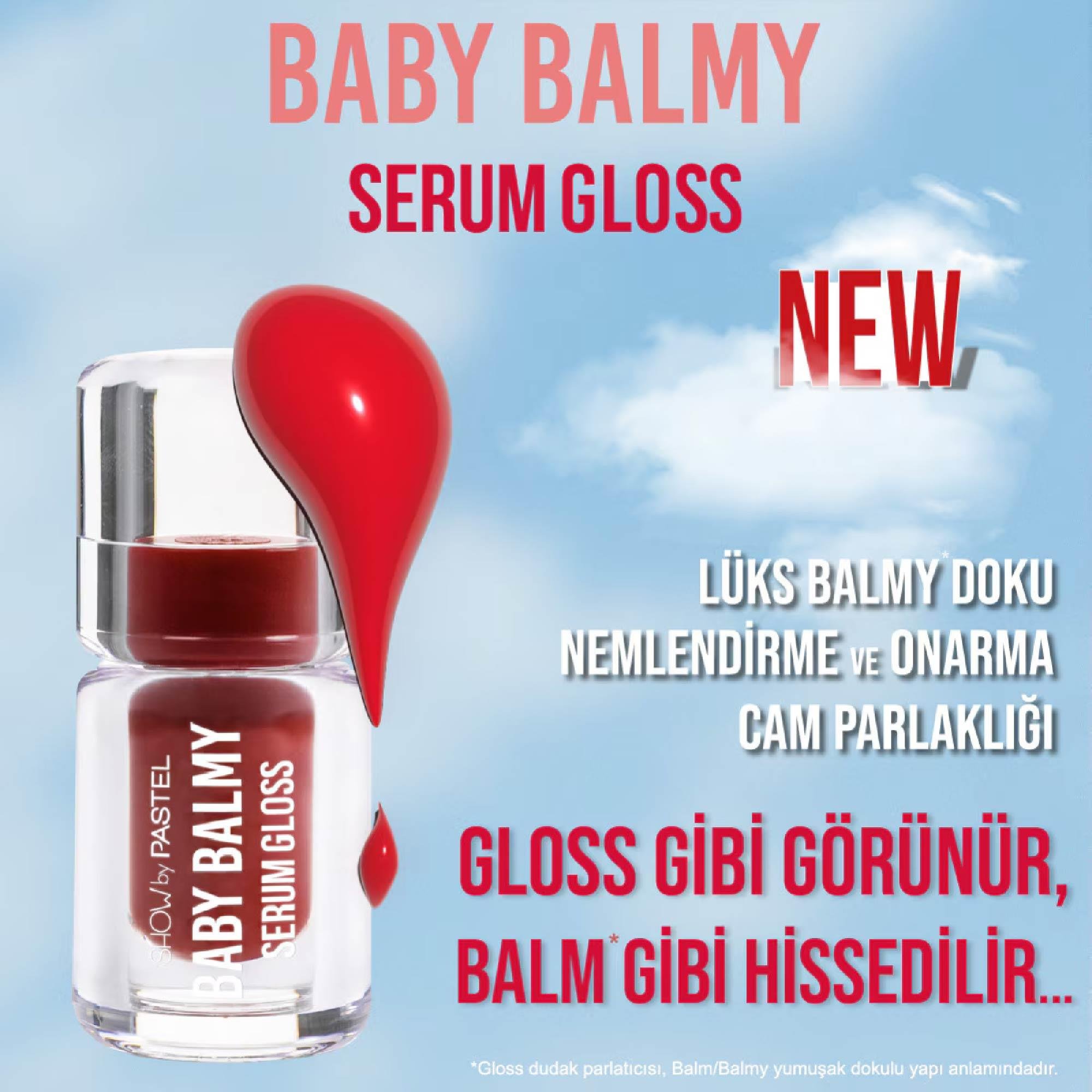 Pastel Baby Balmy Serum Gloss 37 Red Flag