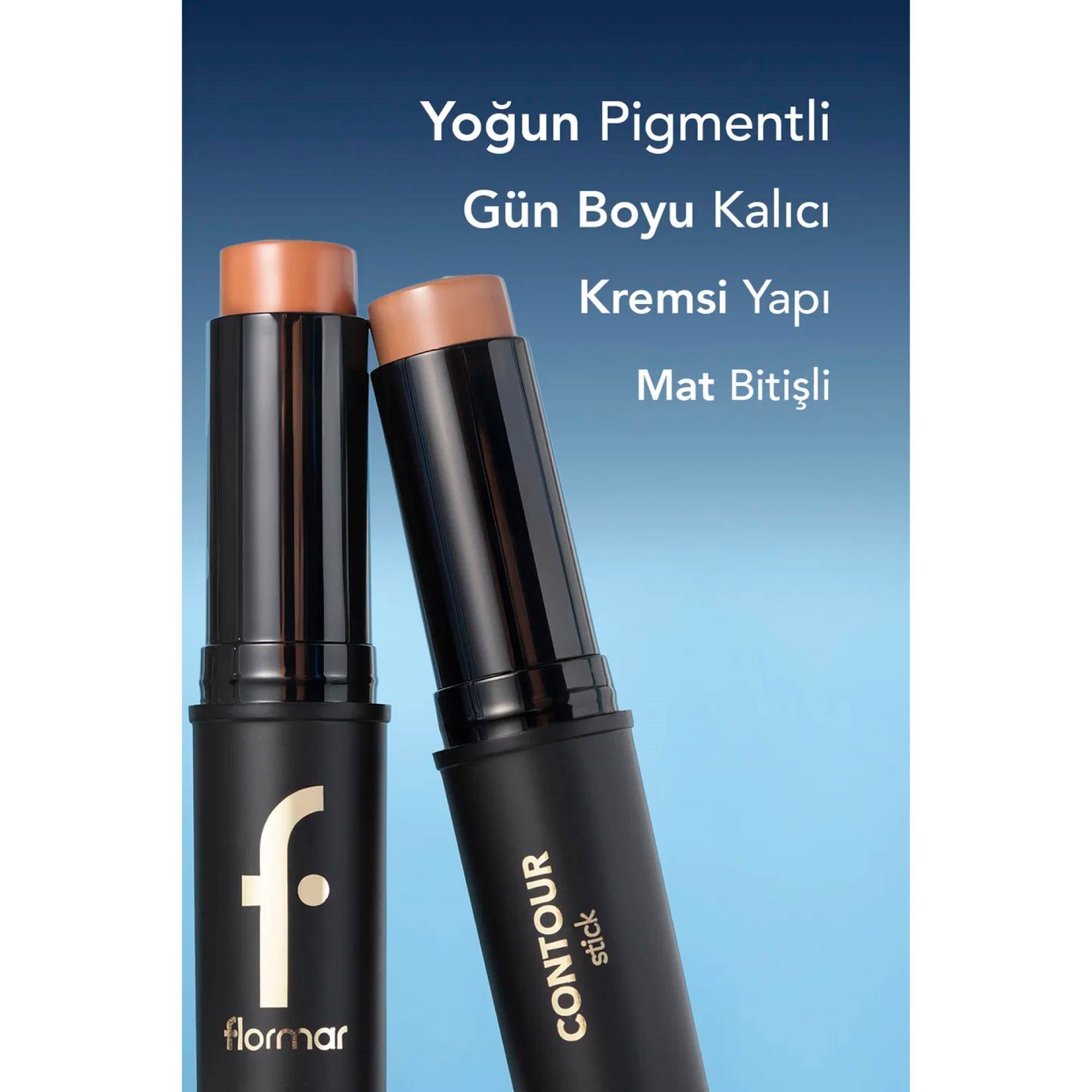 Flormar Contour Stick No:03 Medium Deep
