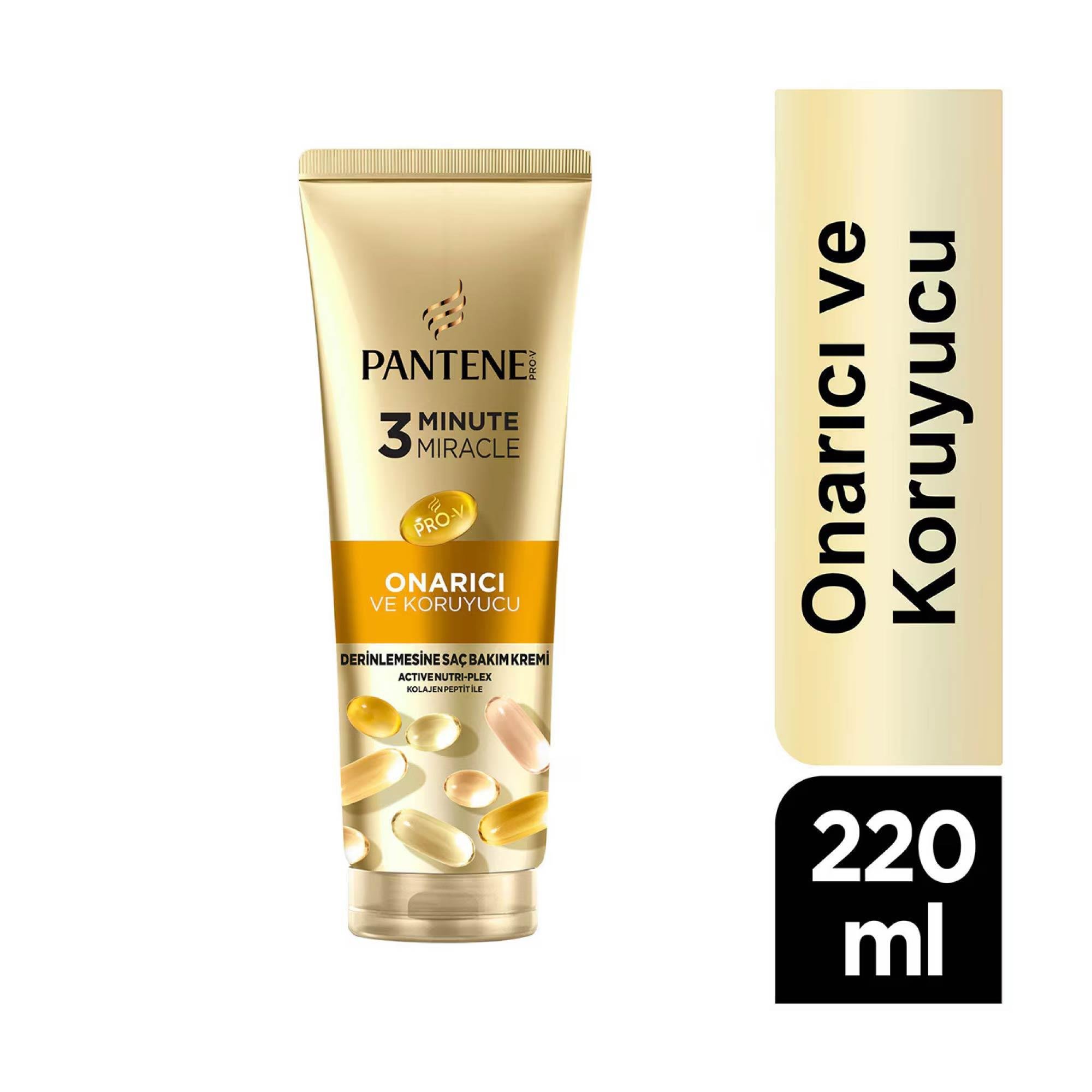 Pantene Pro-V 3 Miracle Serum Onarıcı Ve Koruyucu Etkili Derinlemesine Saç Kremi 220ml