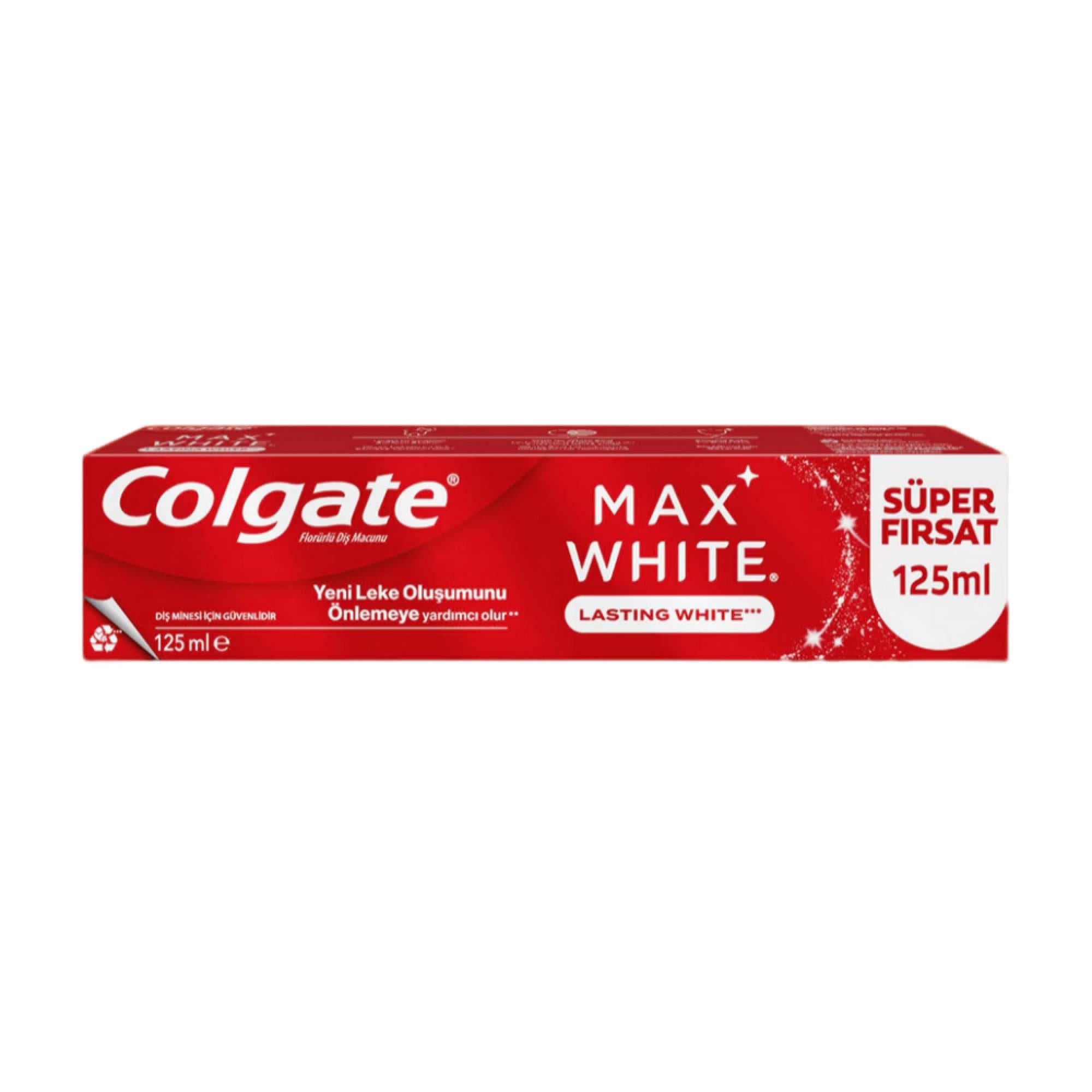 Colgate Diş Macunu Max White Kalıcı Beyazlık 125 ml