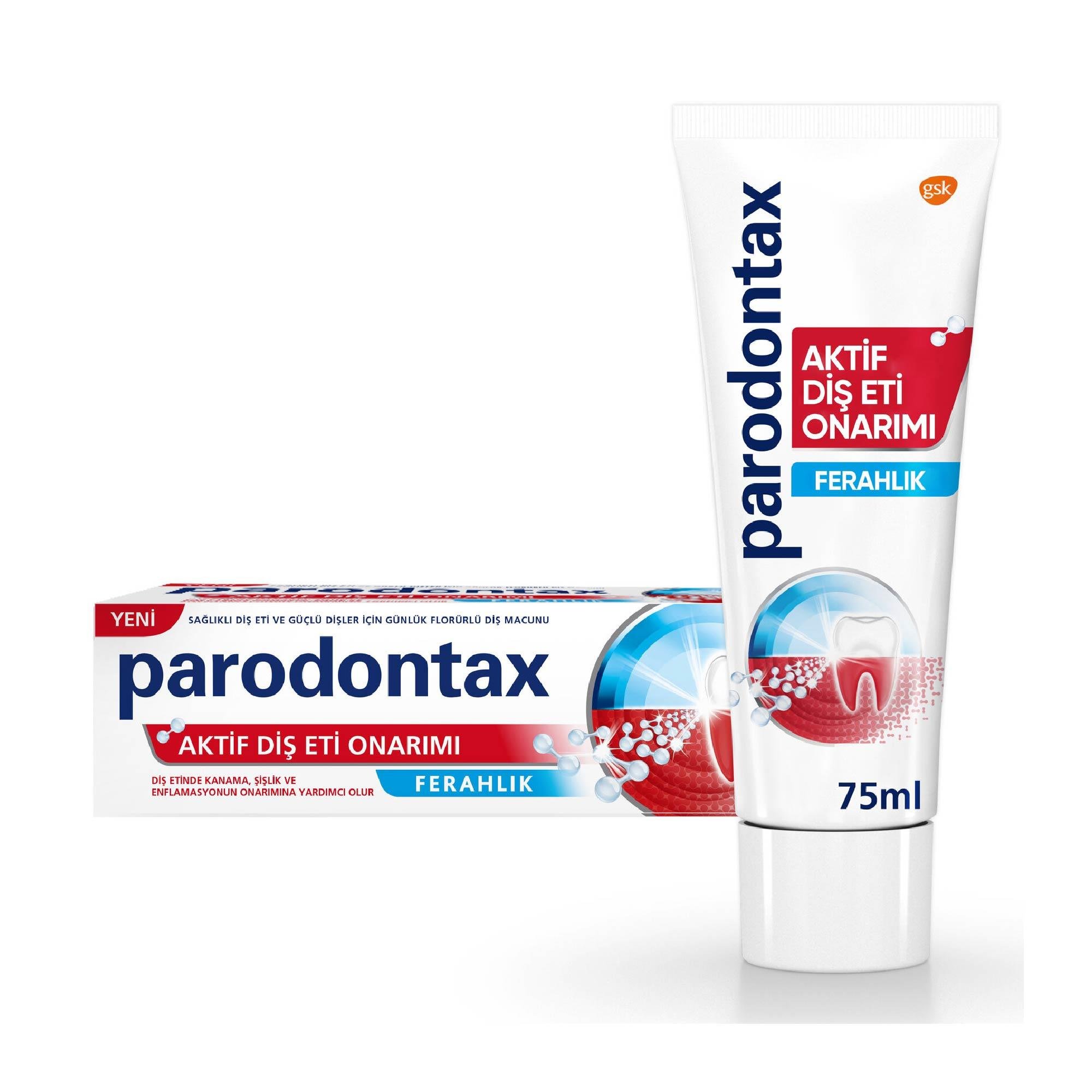 Parodontax Aktif Diş Eti Onarımı Ferahlık 75 ml