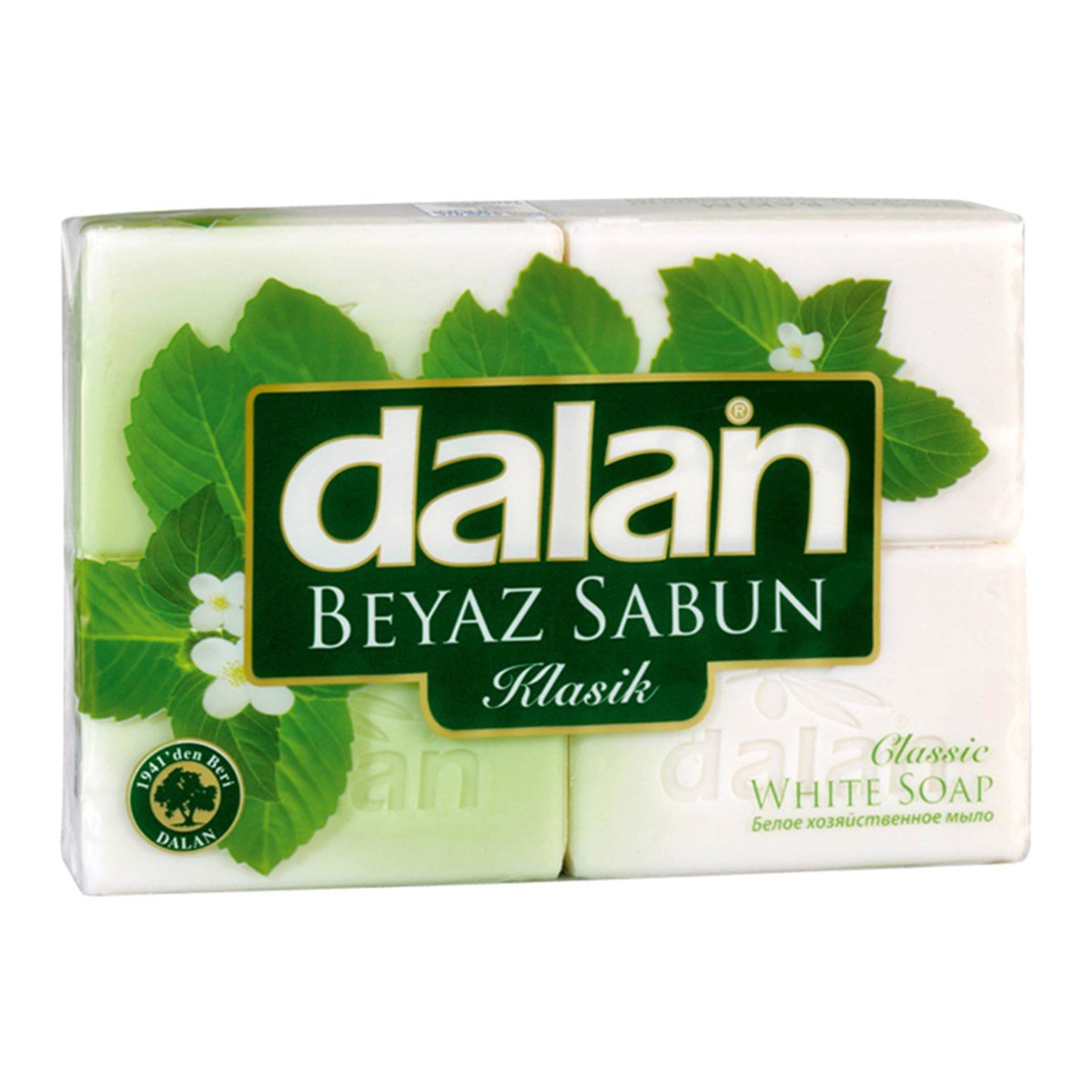 Dalan Beyaz Sabun Klasik 4'lü 600gr