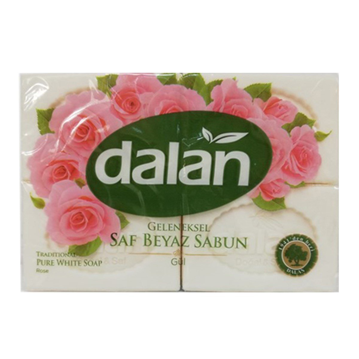Dalan Geleneksel Saf Beyaz Sabun Güllü 