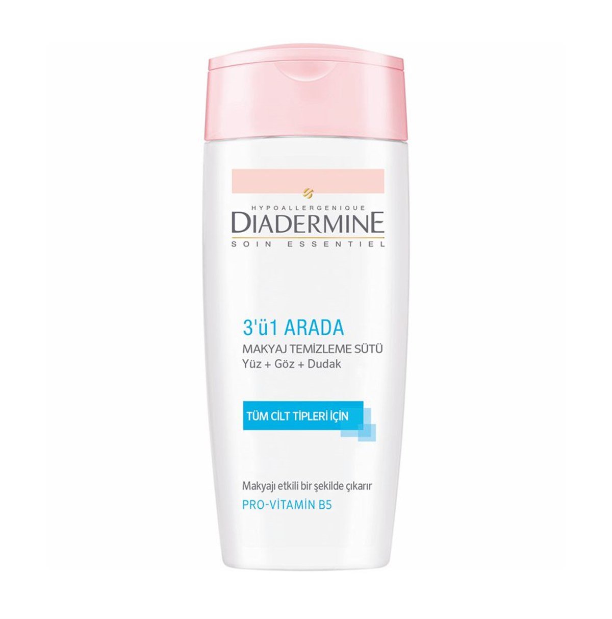 Diadermine Ekspress 3'ü 1 Arada Makyaj Temizleme Sütü 200 Ml.