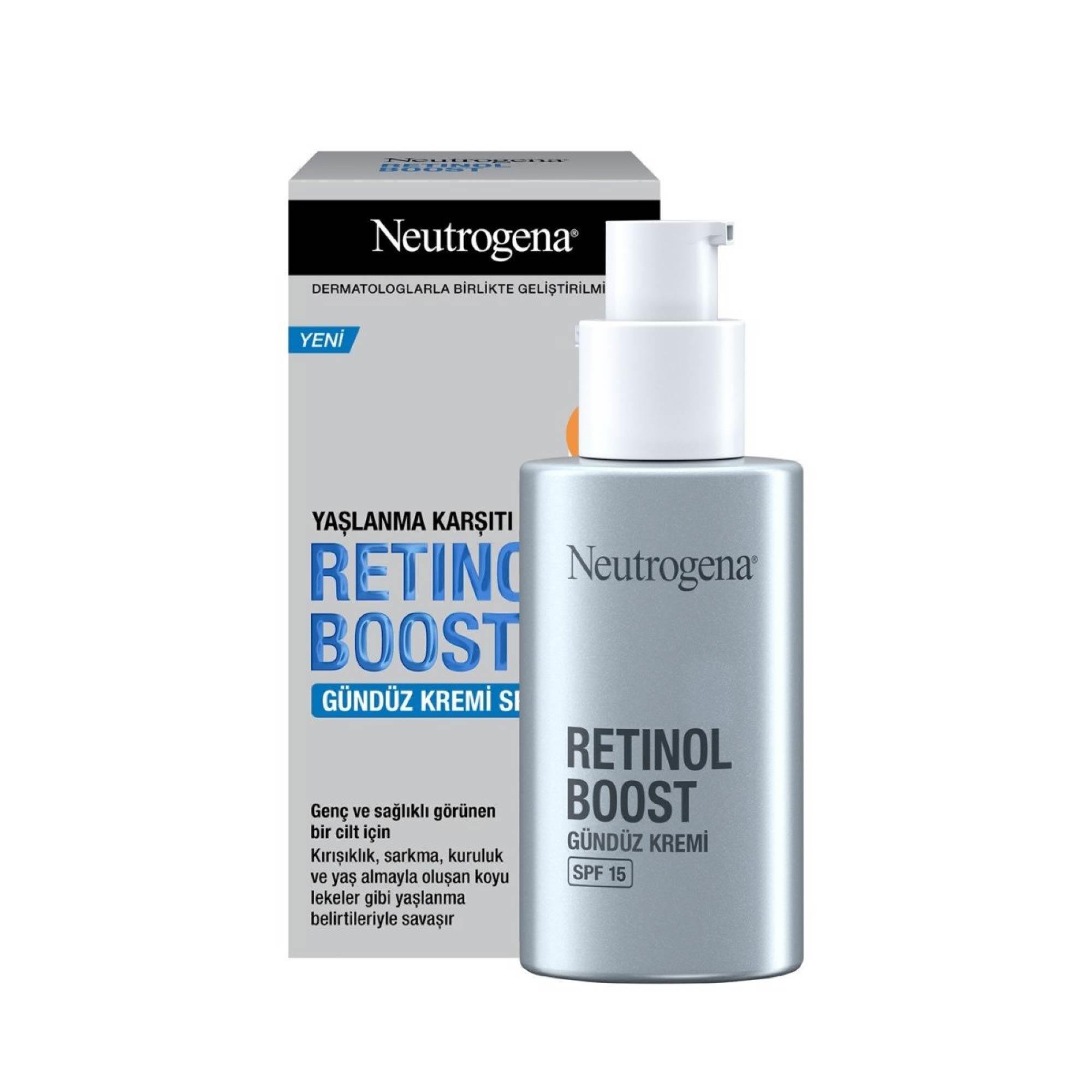 Neutrogena Retinol Boost Yaşlanma Karşıtı Gündüz Kremi Spf 15
