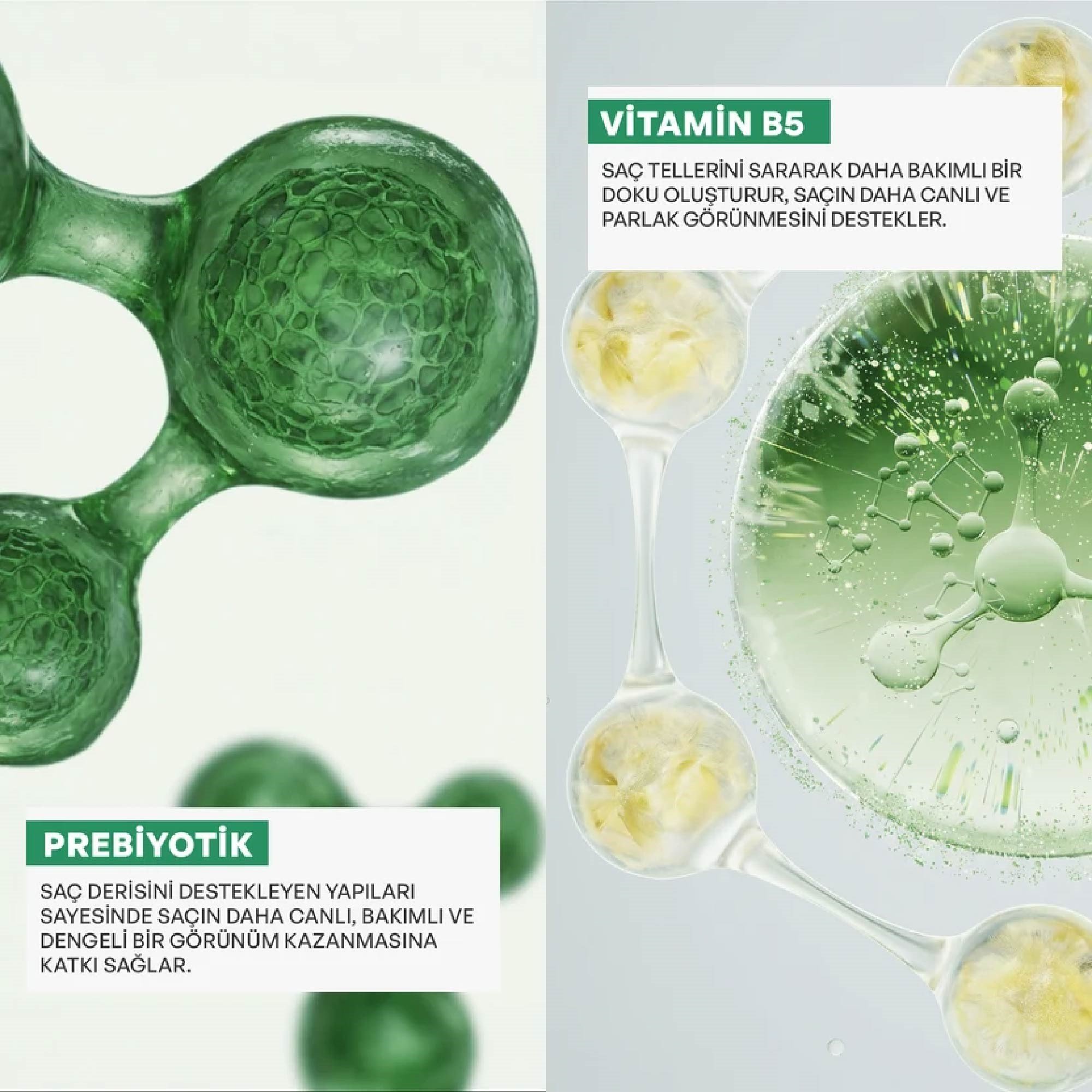 Dermokil Prebiyotik & Vitamin B5 Kepeğe Karşı Şampuan 950ml